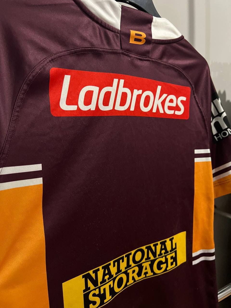 New Zealand Outback 2019 NRL BRONCOS BRISBANE RUGNY UNION SHIRT JERSEY ISC 2XL Size US XXL / EU 58 / 5 - 18 Thumbnail