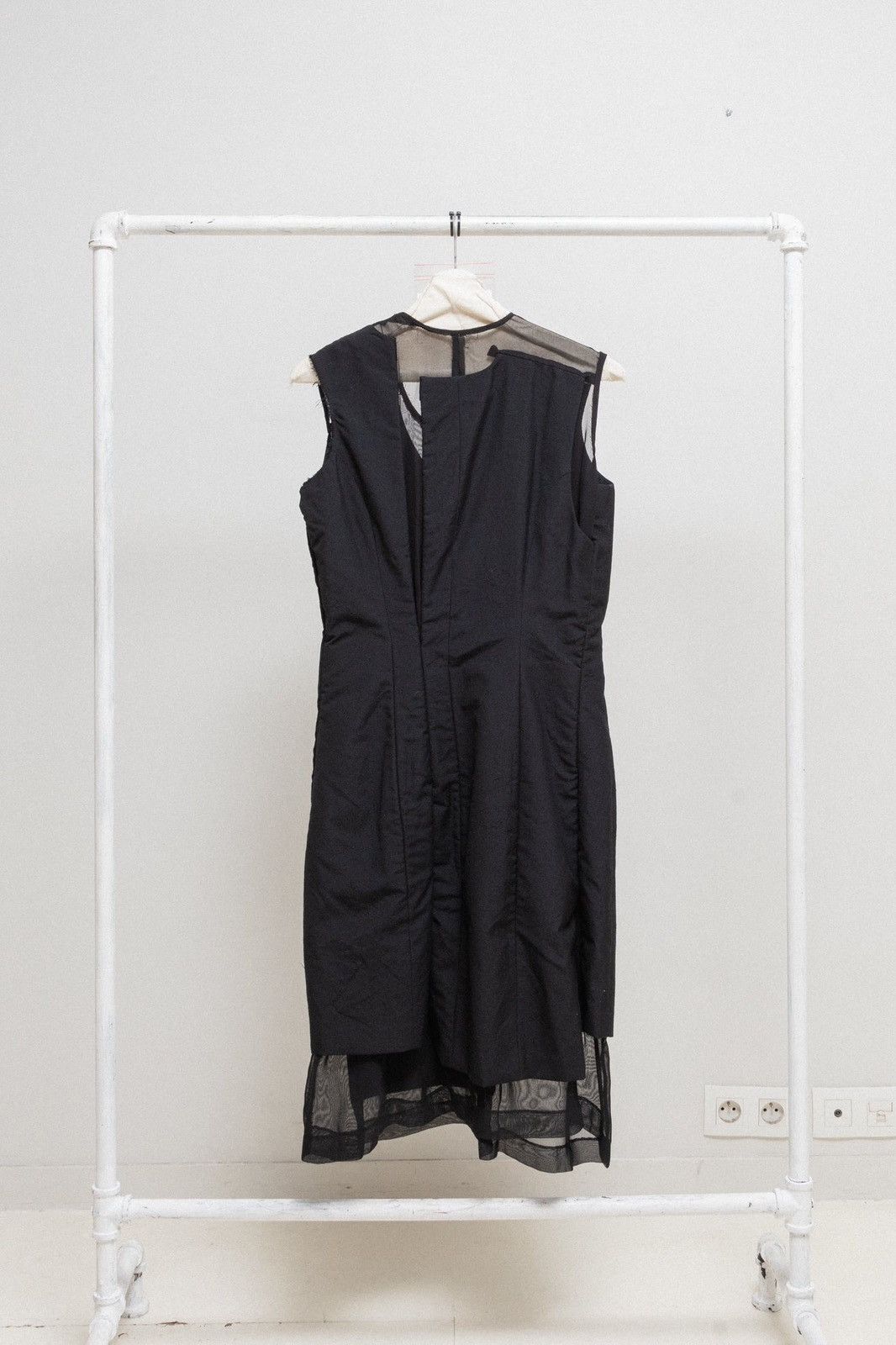Comme des Garcons FW97 Wool padded dress with mesh panels Size M / US 6-8 / IT 42-44 - 4 Thumbnail