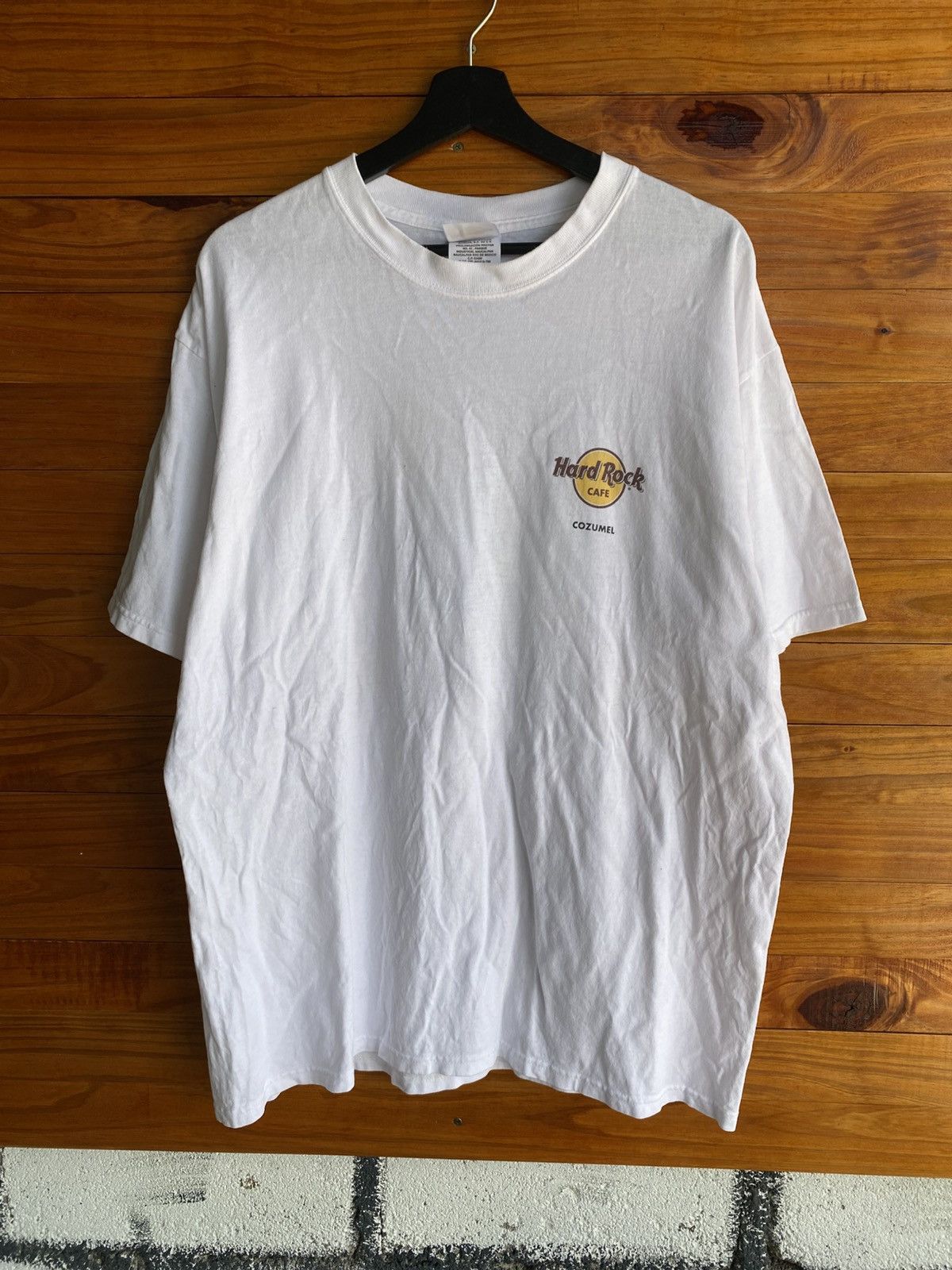 Hard Rock Cafe Vintage Hard Rock Cafe Cozumel Mexico Graphic T-Shirt Size US XL / EU 56 / 4 - 11 Thumbnail