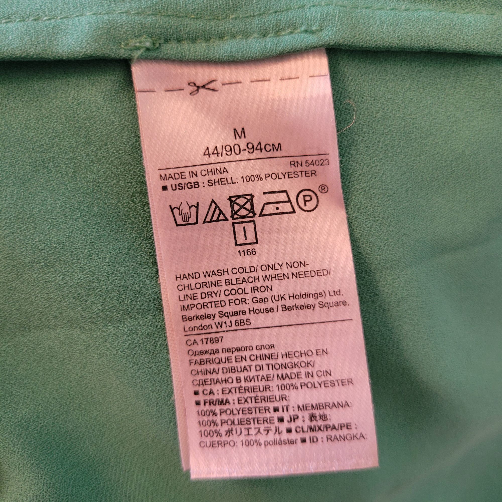 Banana Republic Banana Republic Green Sleeveless Scalloped Tank Top M Lightw Size M / US 6-8 / IT 42-44 - 7 Thumbnail