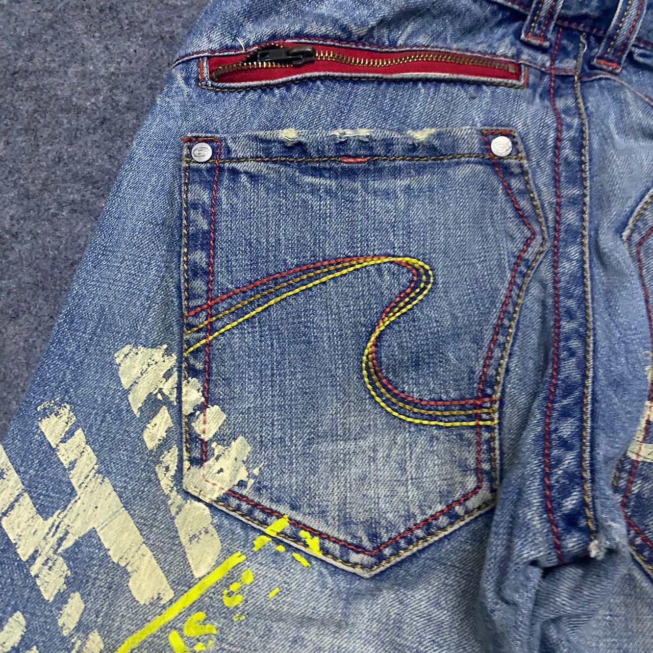 Gotcha 💥Best Offer💥Vintage Gotcha Surfwear Distressed Denim Size US 32 / EU 48 - 10 Thumbnail