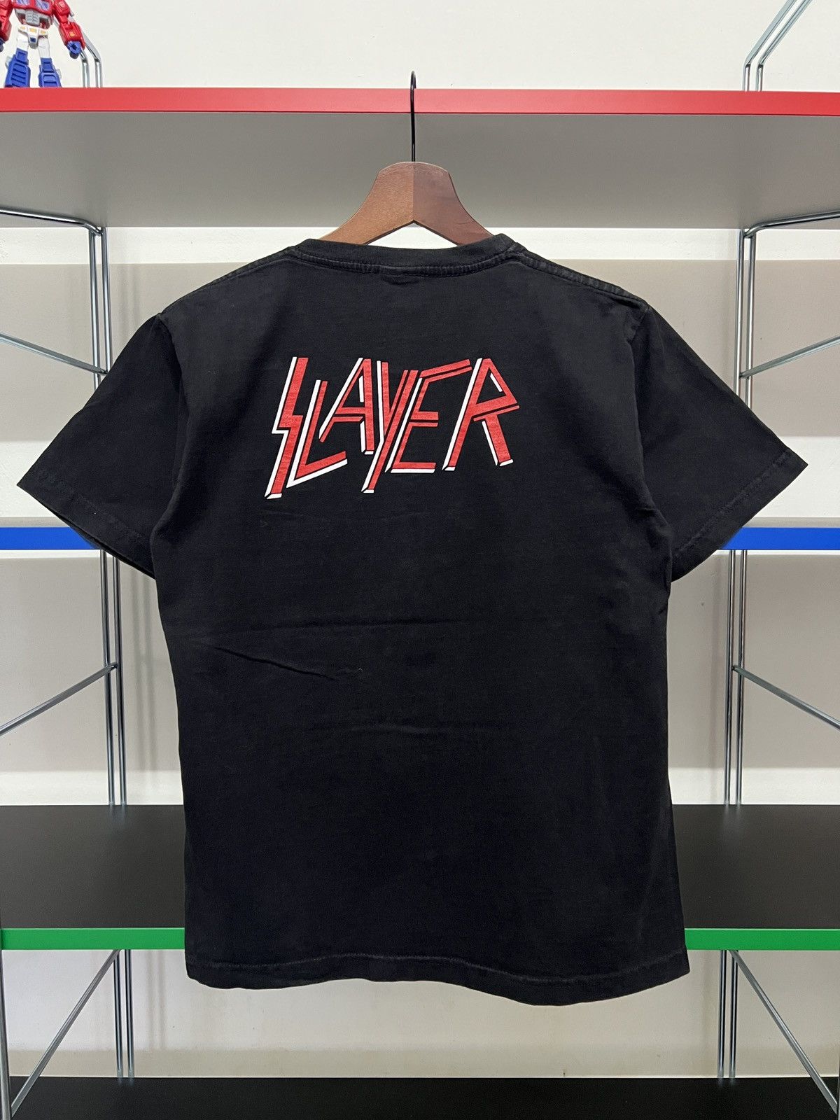 Band Tees Vintage Slayer Pentagram Eagle Band Tees Size M / US 6-8 / IT 42-44 - 2 Thumbnail
