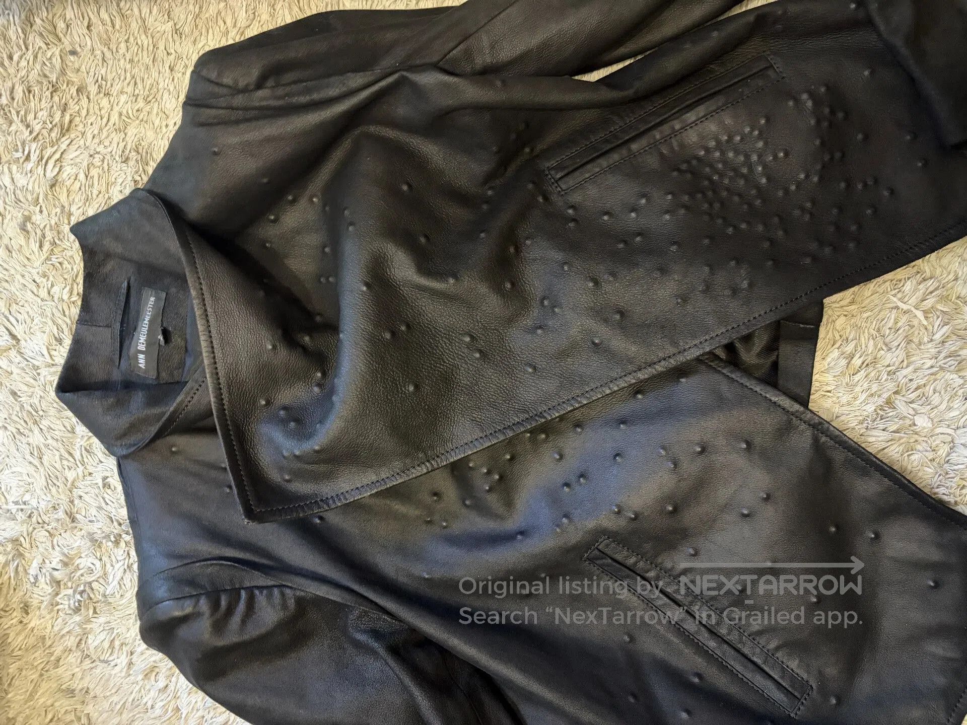 Ann Demeulemeester Ann Demeulemeester Leather Jacket Size 36. Size XS / US 0-2 / IT 36-38 - 2 Thumbnail