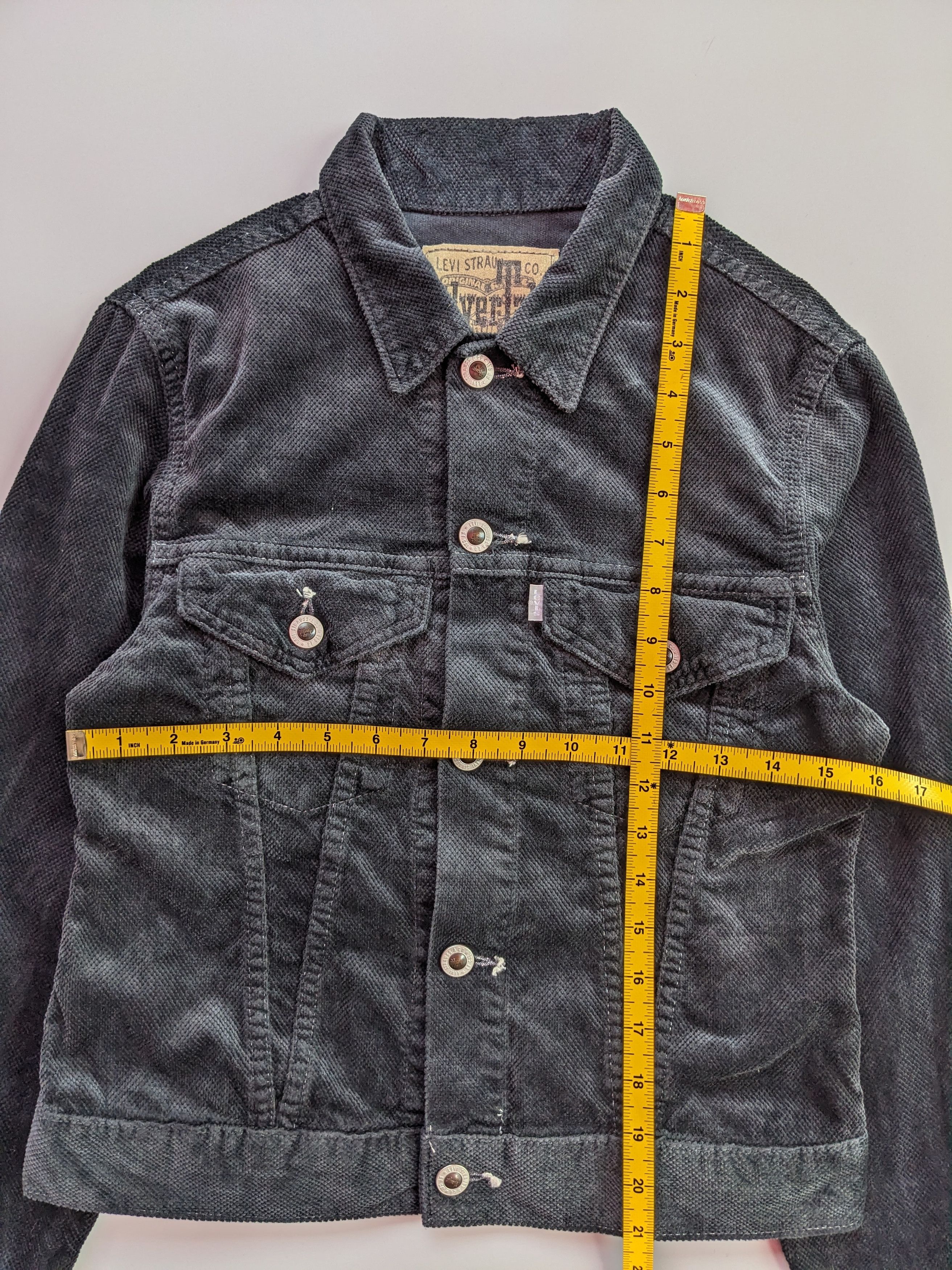 Levi's Vintage 90s Levi's Silvertab corduroy trucker jacket Size S / US 4 / IT 40 - 8 Thumbnail