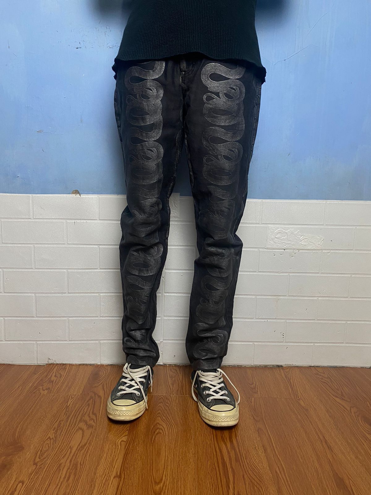 Hysteric Glamour Archive 90s Hysteric Glamour Snake Pants Size US 28 / EU 44 - 24 Thumbnail
