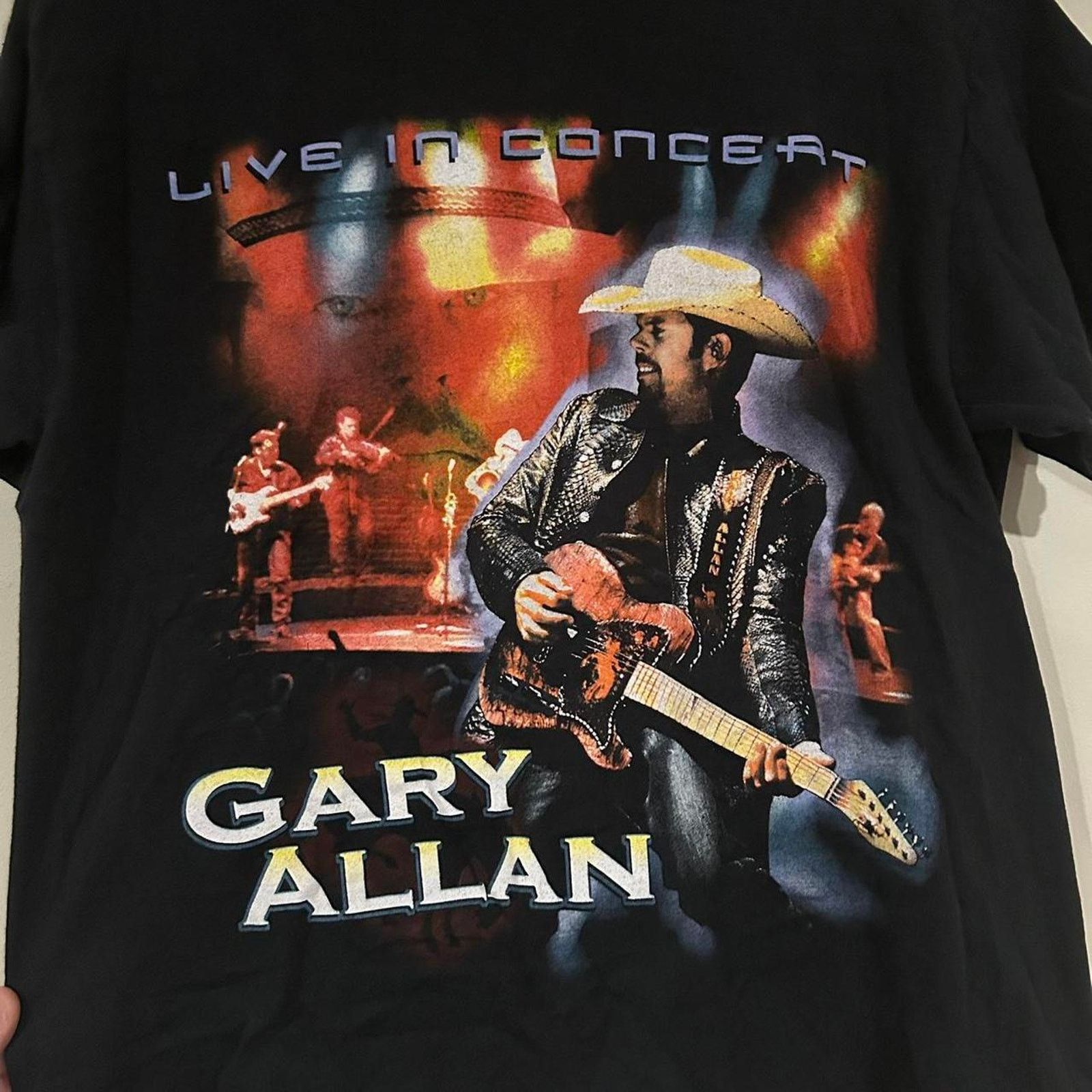 Delta Vintage 2005 Gary Alan Concert Tee Shirt Size US M / EU 48-50 / 2 - 3 Thumbnail