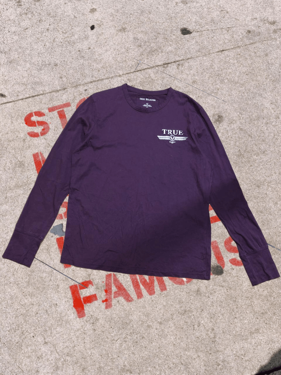 True Religion STREETWEAR True Religion LOGO Long Sleeve Shirt Size US L / EU 52-54 / 3 - 1 Thumbnail