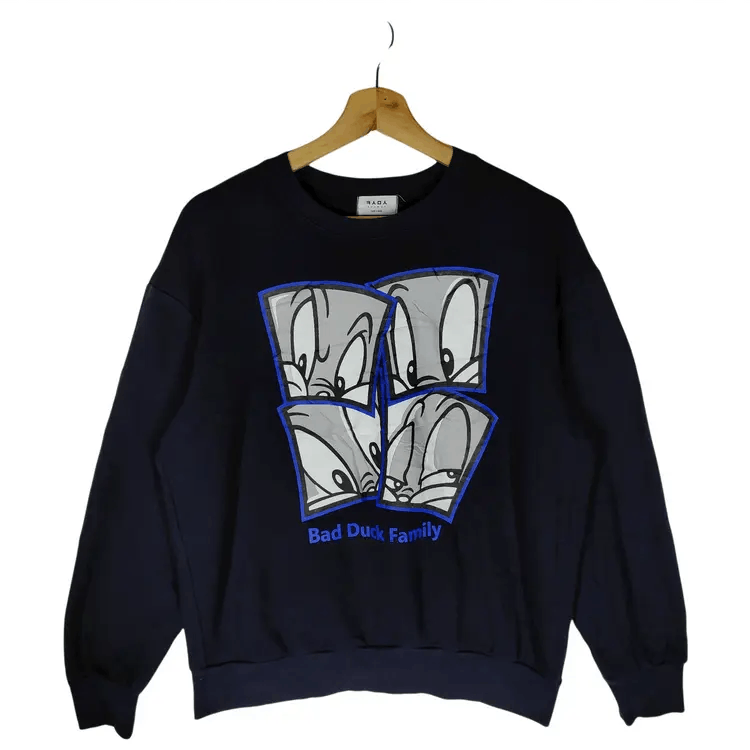 Cartoon Network Bad Duck Family Crop Sweatshirts Size M / US 6-8 / IT 42-44 - 1 Thumbnail