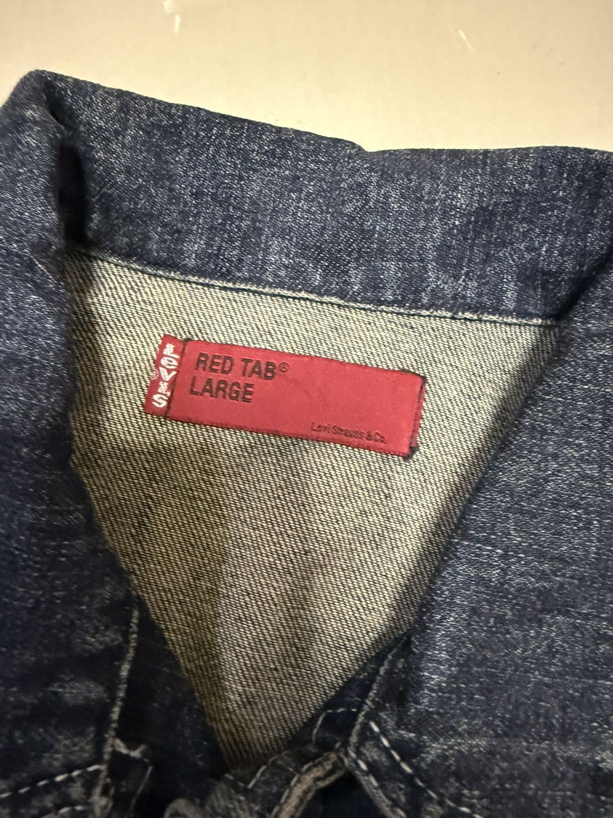 Levi's Japan Made Levis Red Tab Denim Jacket - Large Size US L / EU 52-54 / 3 - 3 Thumbnail