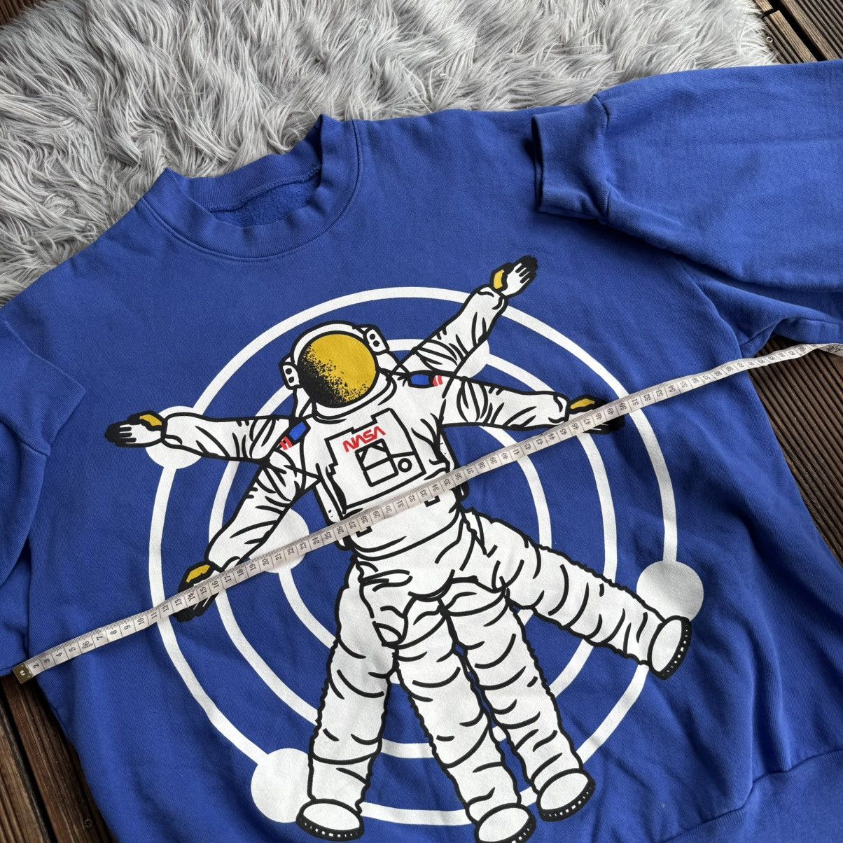 Band Tees × Cactus Plant Flea Market × Kid Cudi KID CUDI NASA TOUR CREWNECK HYPE BAND SWEATSHIRT CPFM STYLE Size US L / EU 52-54 / 3 - 9 Thumbnail