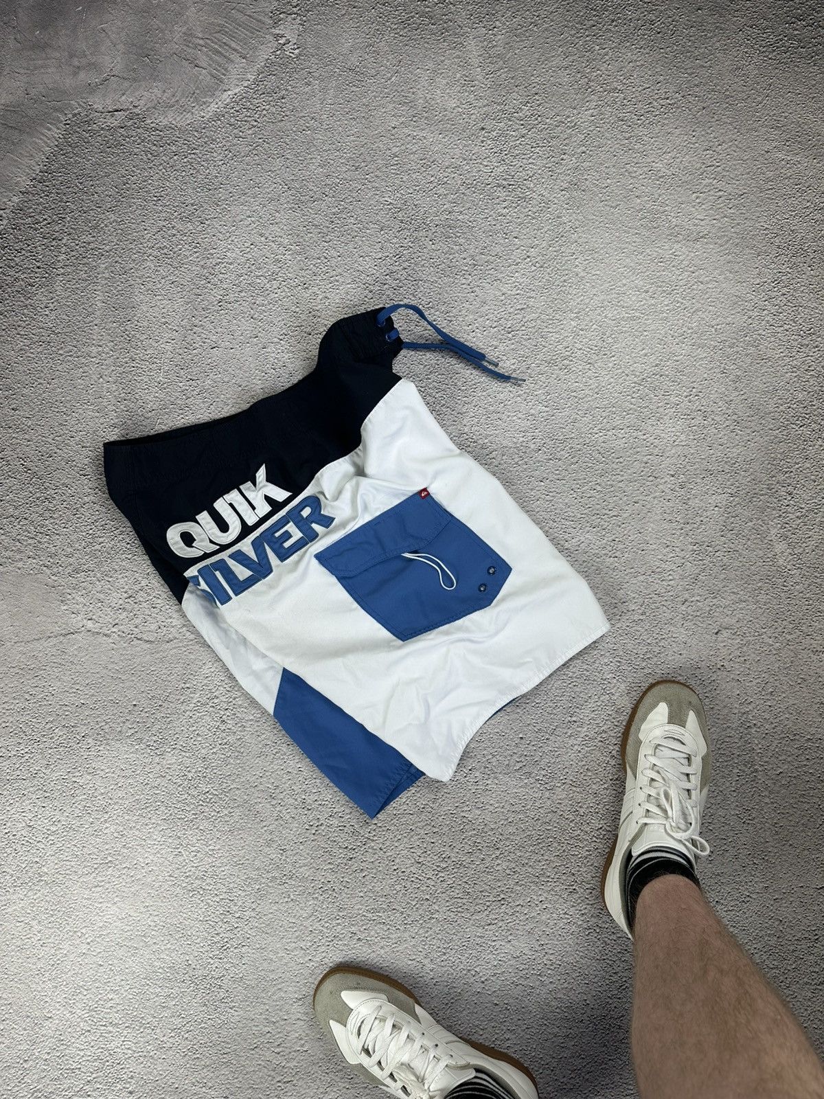 Quiksilver Vintage Quiksilver Baggy Short Big Logo Y2K Size US 34 / EU 50 - 2 Thumbnail
