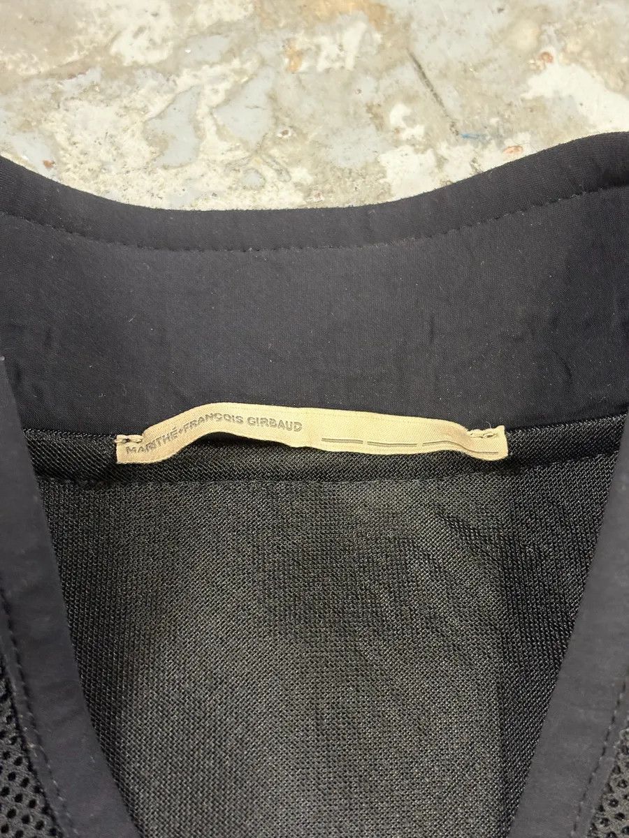 Designer × Marithe + Francois Girbaud × Vintage 2000s Marithé + François Girbaud Black Light Perforated Jacket Size XS / US 0-2 / IT 36-38 - 7 Thumbnail