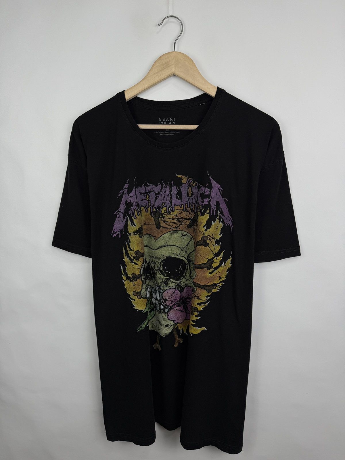 Metallica 💀🇺🇸 Vintage Metallica Pushead Skull Rock Band Retro T-Shirt Size US XL / EU 56 / 4 - 3 Thumbnail