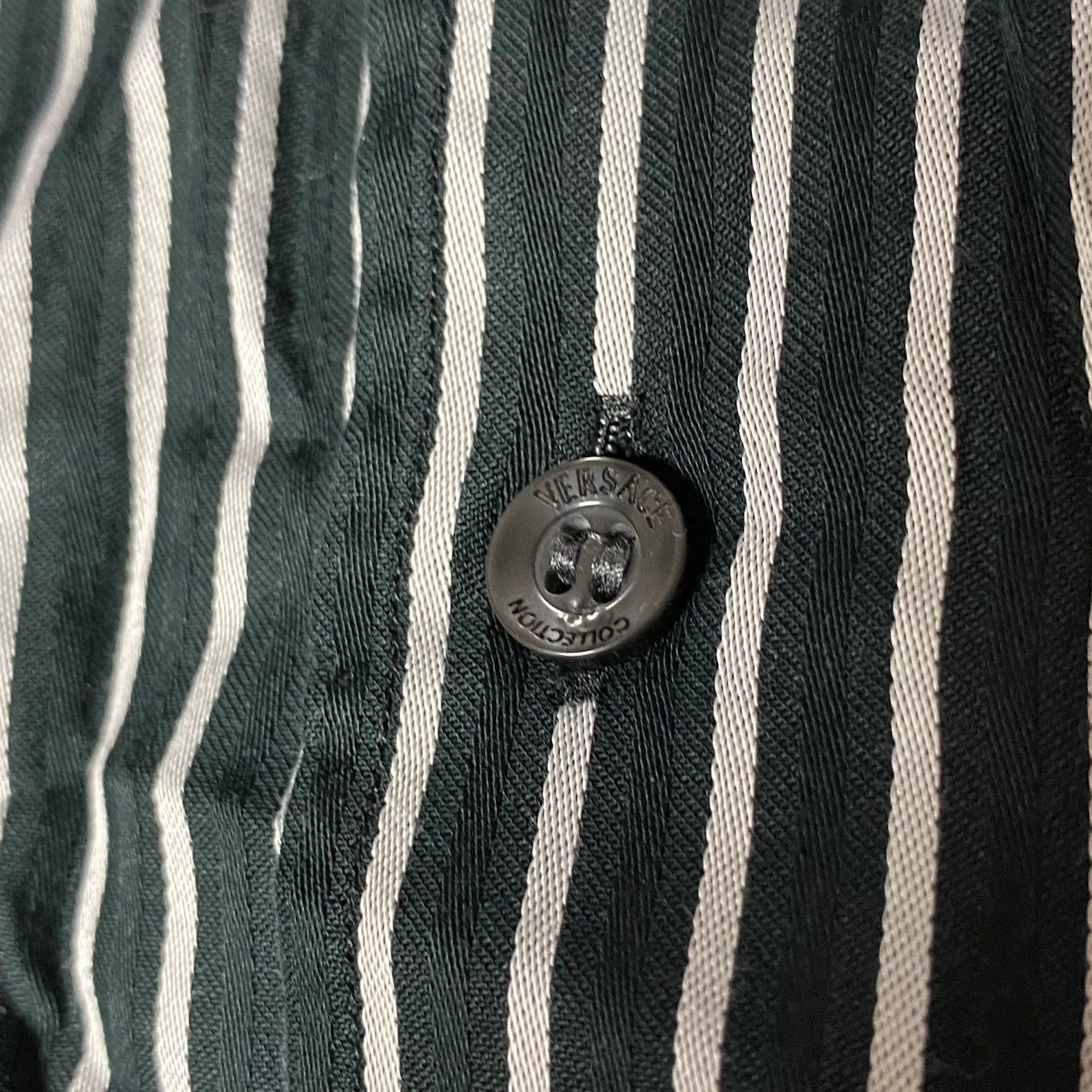 Designer × Versace Versace Collection shirt striped black white classic Size US L / EU 52-54 / 3 - 4 Thumbnail