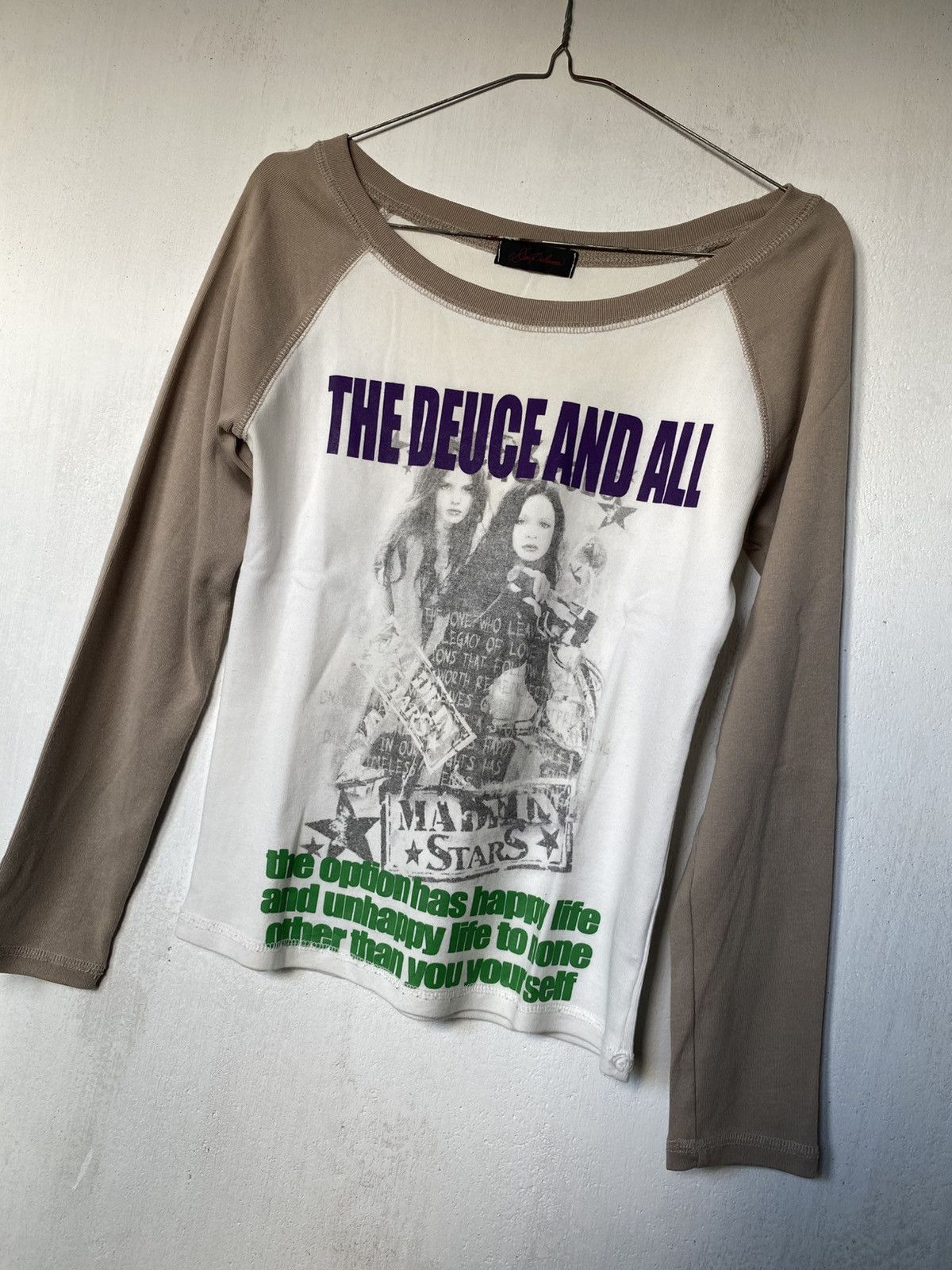 Hysteric Glamour × Japanese Brand × Le Grande Bleu (L.G.B.) Japanese Poem Longsleeve Hysteric Style Size US S / EU 44-46 / 1 - 3 Thumbnail