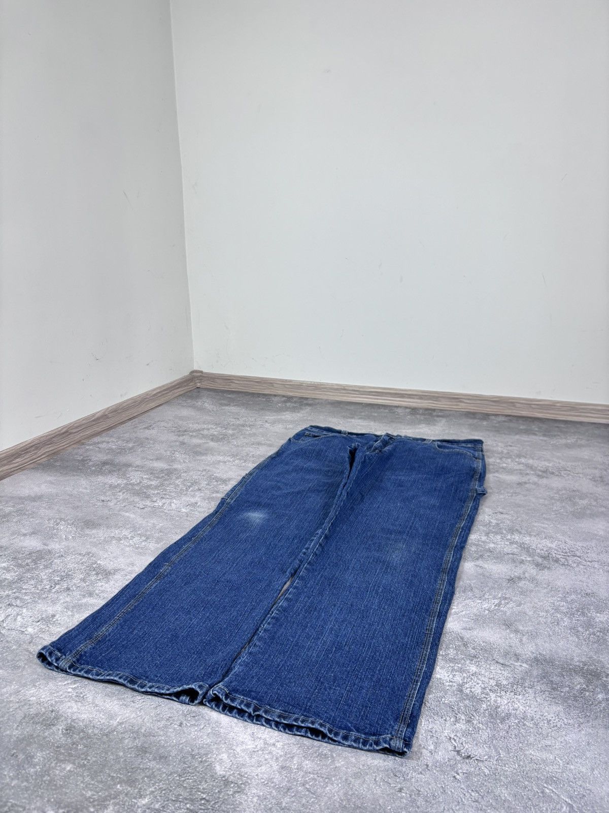 Dickies Dickies Y2K Hype Blue Carpenter Baggy Denim Jeans Size US 36 / EU 52 - 10 Thumbnail