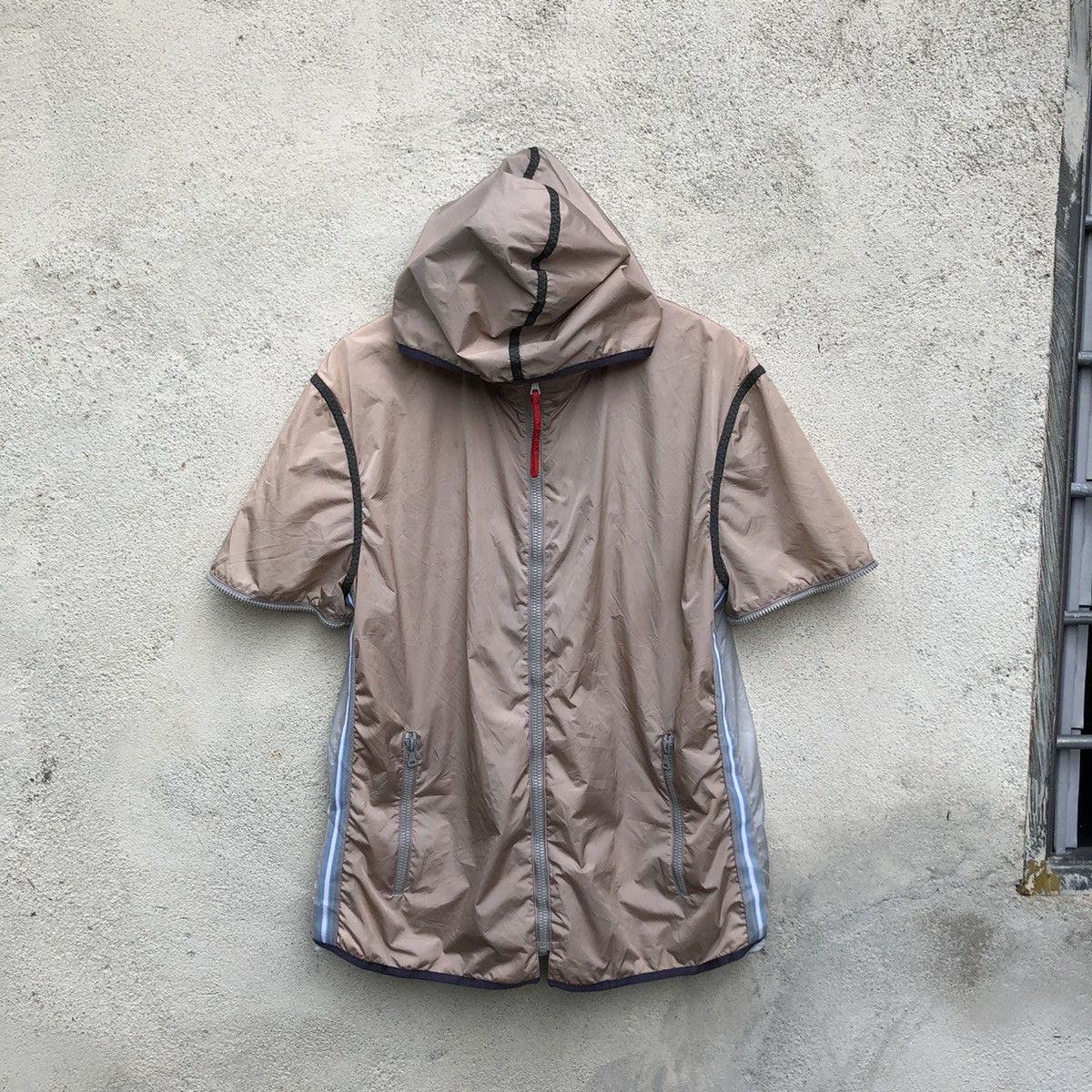 Pre-owned Prada Archive -  Sport - Runway - Nylon Zip Up In Brown