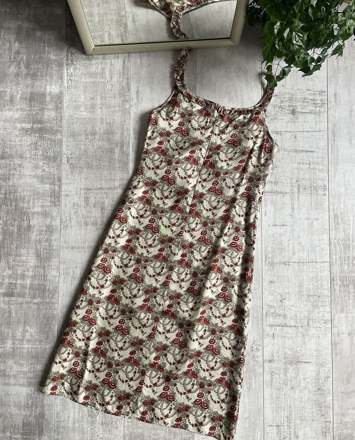 Designer × Isabel Marant 🌺RARE🌺 Isabel Marant Flora Vintage Dress Archive Red Flower Size M / US 6-8 / IT 42-44 - 5 Thumbnail