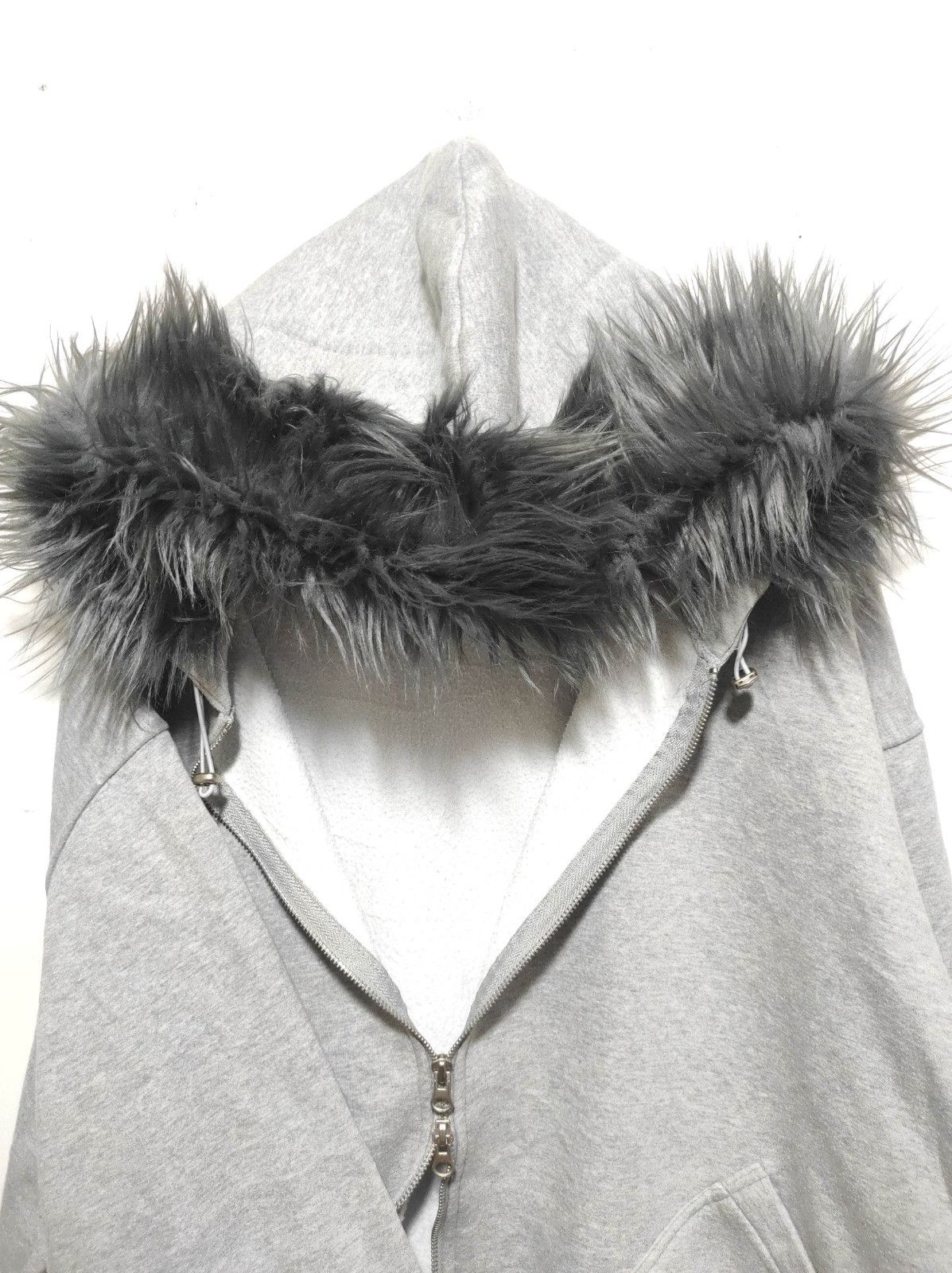 Japanese Brand Jackpot boxy double zip fur hoodie ifsix LGB style Size US L / EU 52-54 / 3 - 3 Thumbnail
