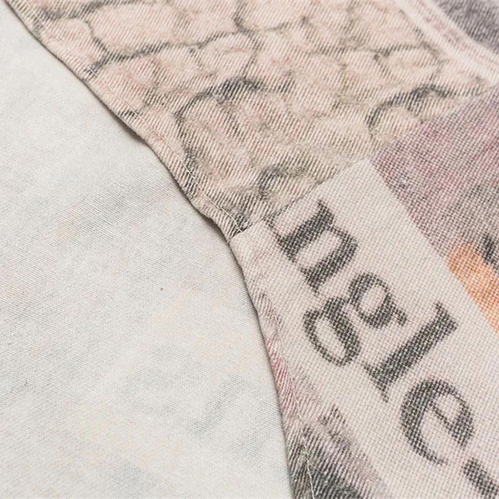 Other Newspaper Print Vintage Wash Denim Jacket — Boxy Fit Size US L / EU 52-54 / 3 - 10 Thumbnail