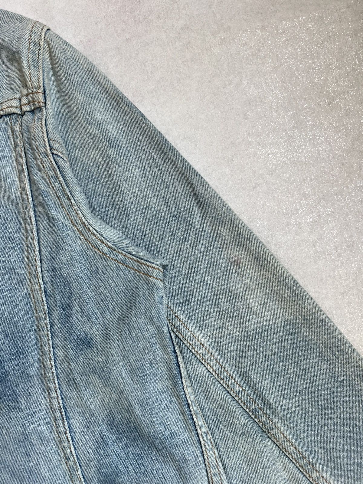 Levi's Vintage 90's Levis 70505 Light Blue Wash Denim Trucker Size US M / EU 48-50 / 2 - 17 Thumbnail