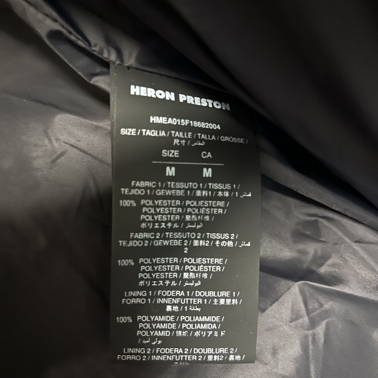 Heron Preston Heron Preston Snakeskin Python Hooded Puffer Parker Jacket Size US M / EU 48-50 / 2 - 9 Thumbnail