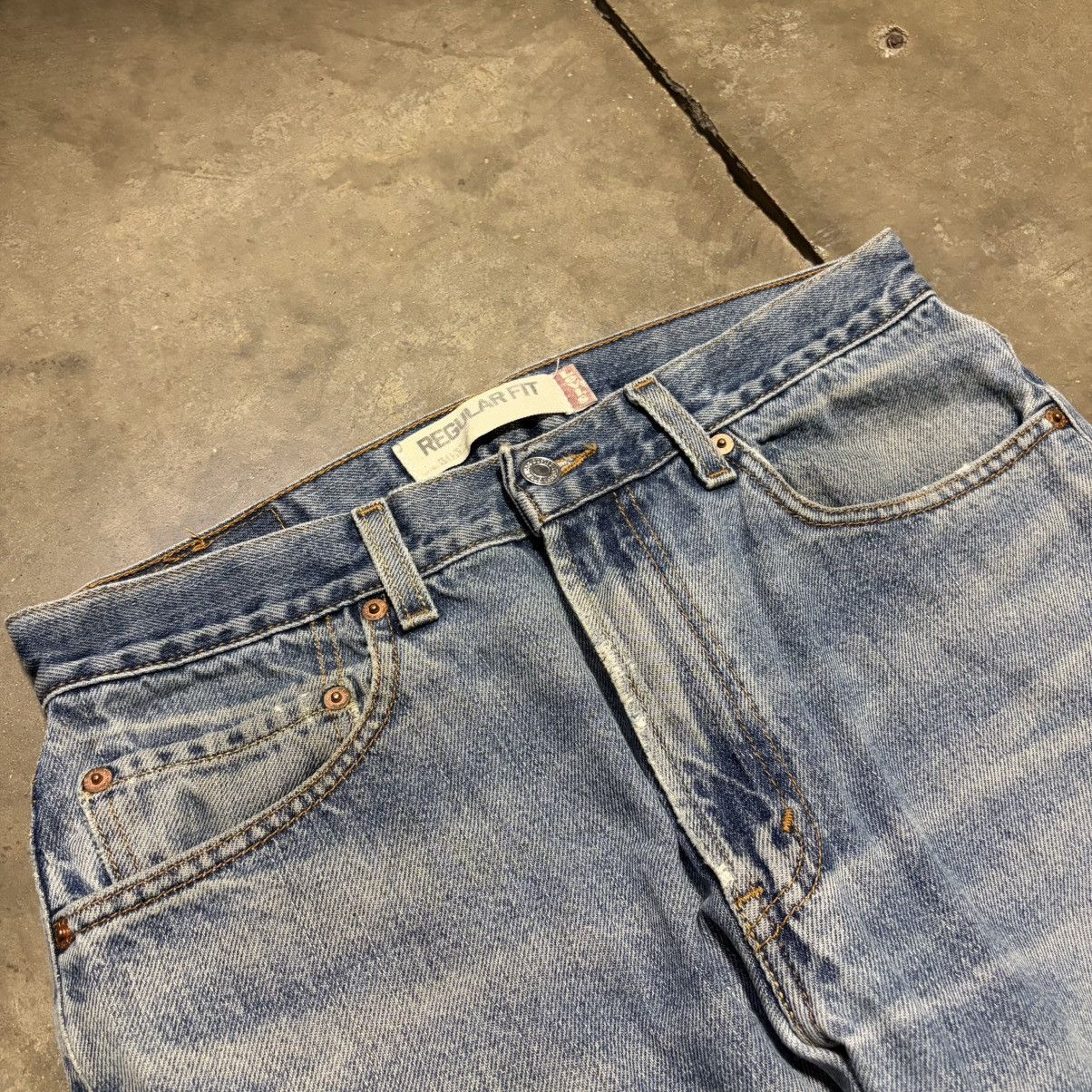 Levi's Vintage Levis 505 Jeans Straight Regular Fit Faded Washed Size US 32 / EU 48 - 6 Thumbnail