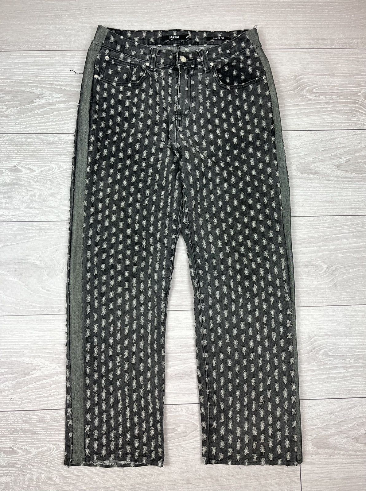 Jaded London Jaded London Skate Fit Baggy Distressed Denim Pants Jeans Size US 30 / EU 46 - 1 Thumbnail
