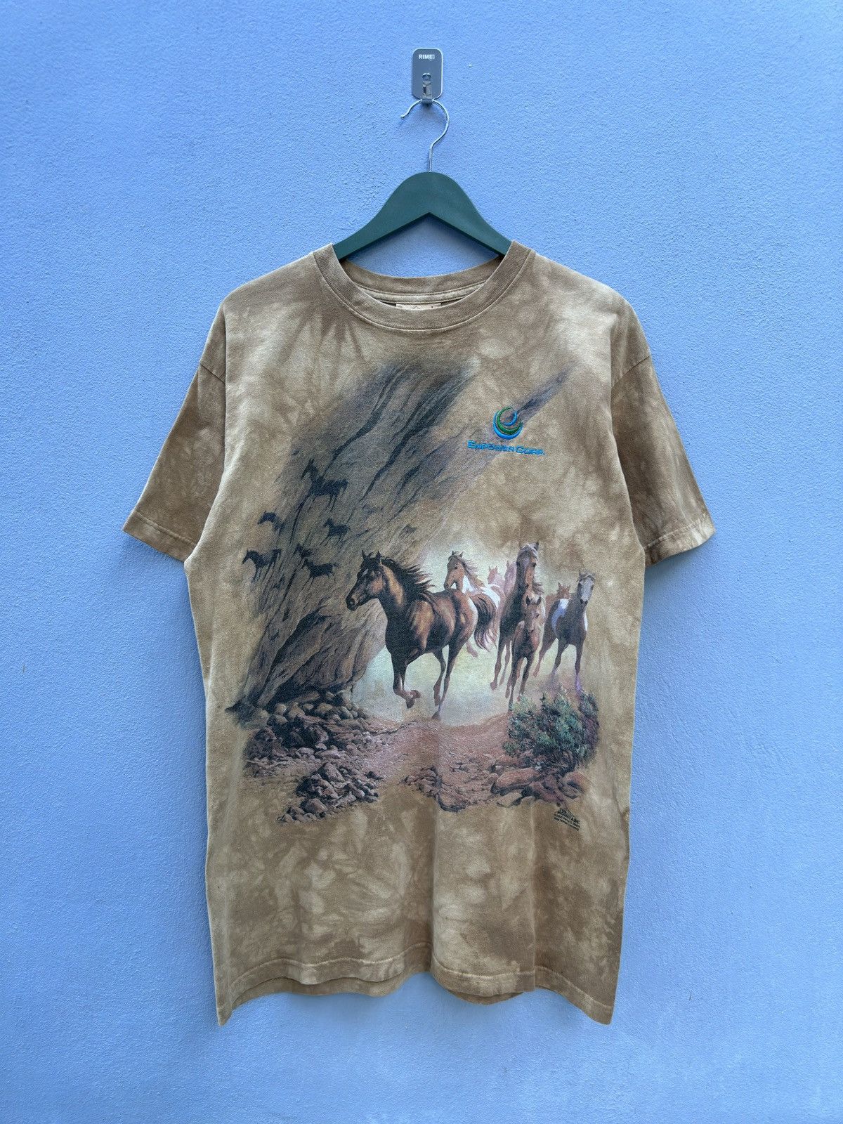 Y2k horses vintage Tee size XL the online mountain year 2000