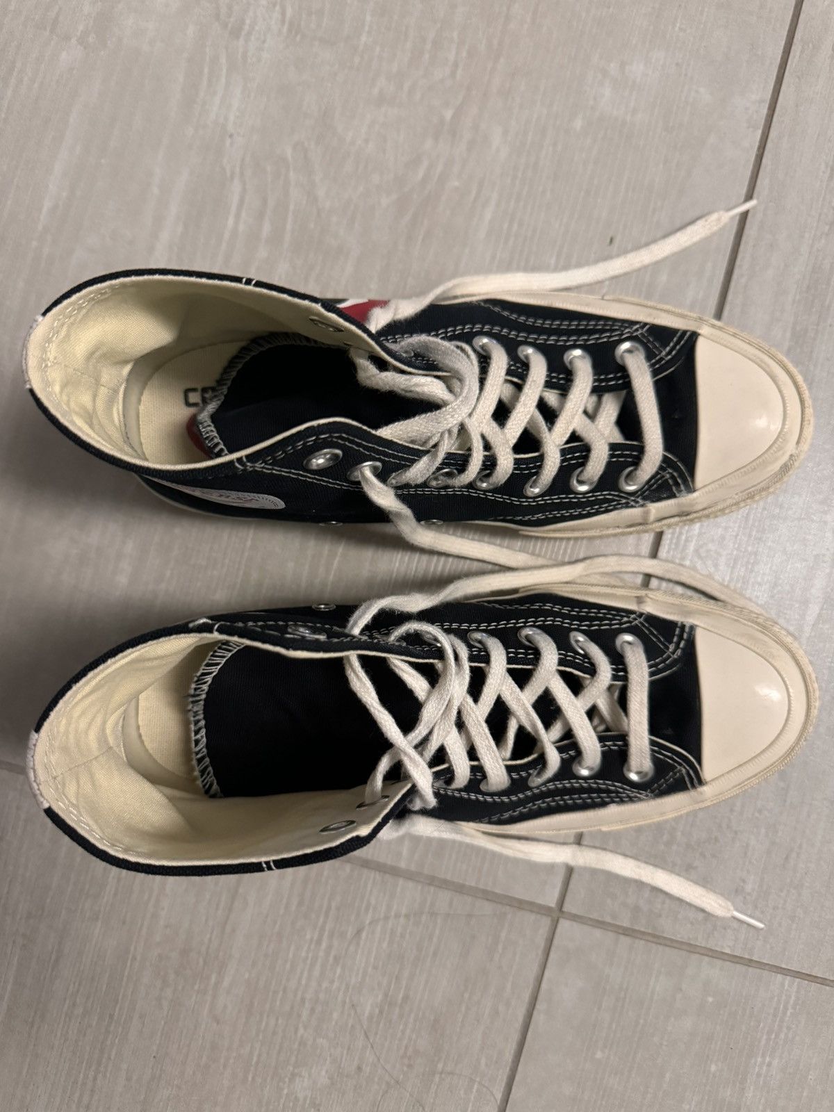Comme des Garcons × Converse Comme des garcons x converse high tops Size US 9 / IT 39 - 3 Thumbnail