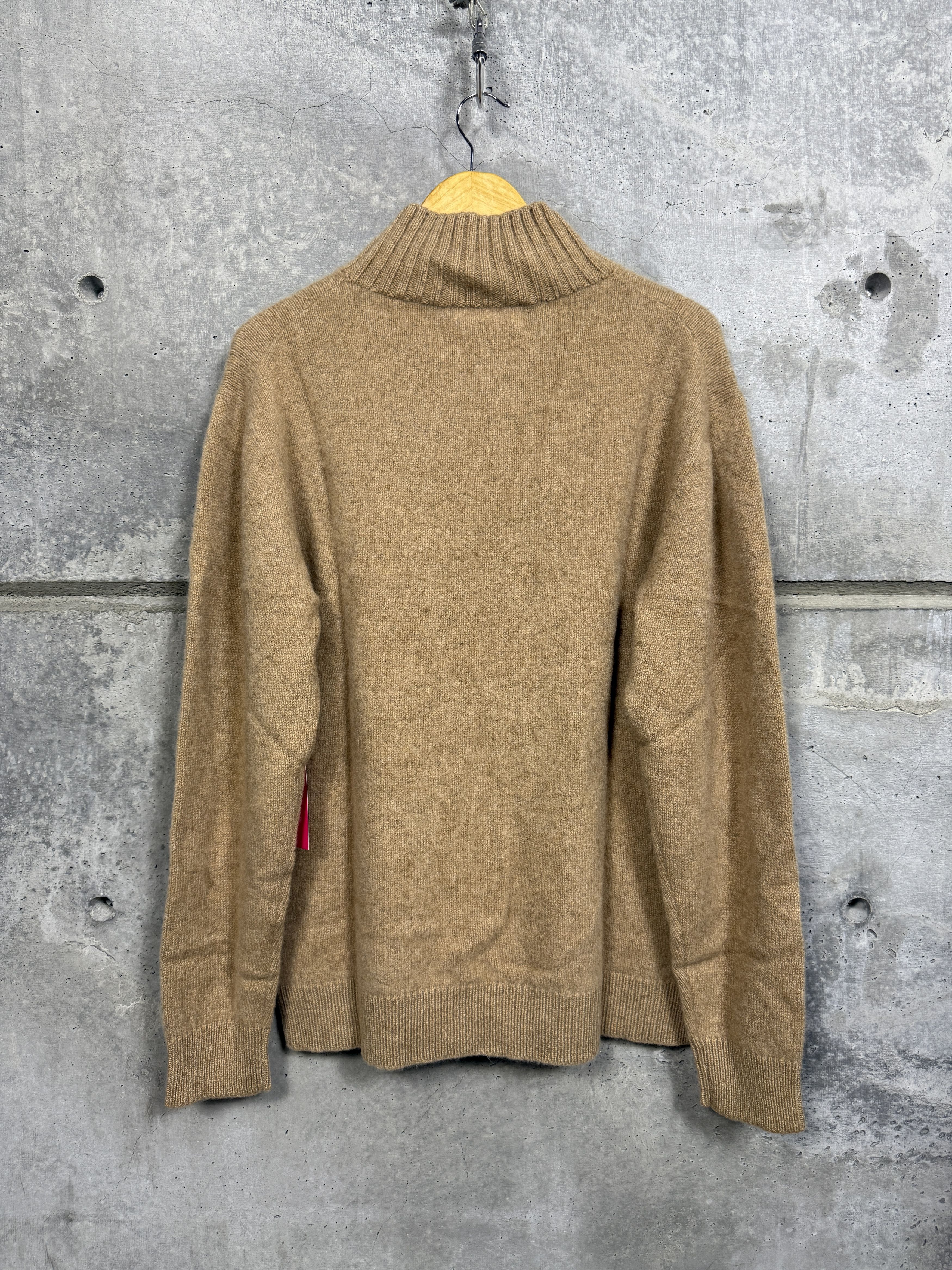 The Elder Statesman $1275 The Elder Statesman Relaxed Cashmere Turtleneck Size US XL / EU 56 / 4 - 2 Thumbnail