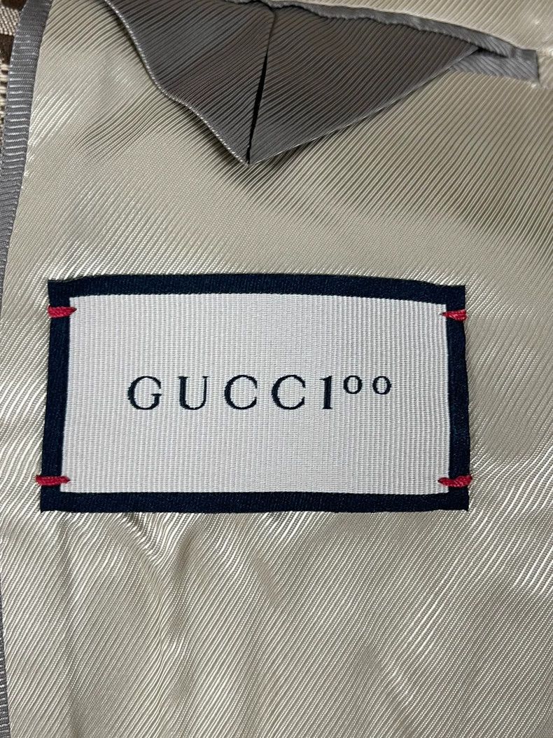 Gucci Gucci Brown, patchwork, full-printed Logo, suit 2502-Nextar Size 46R - 5 Thumbnail