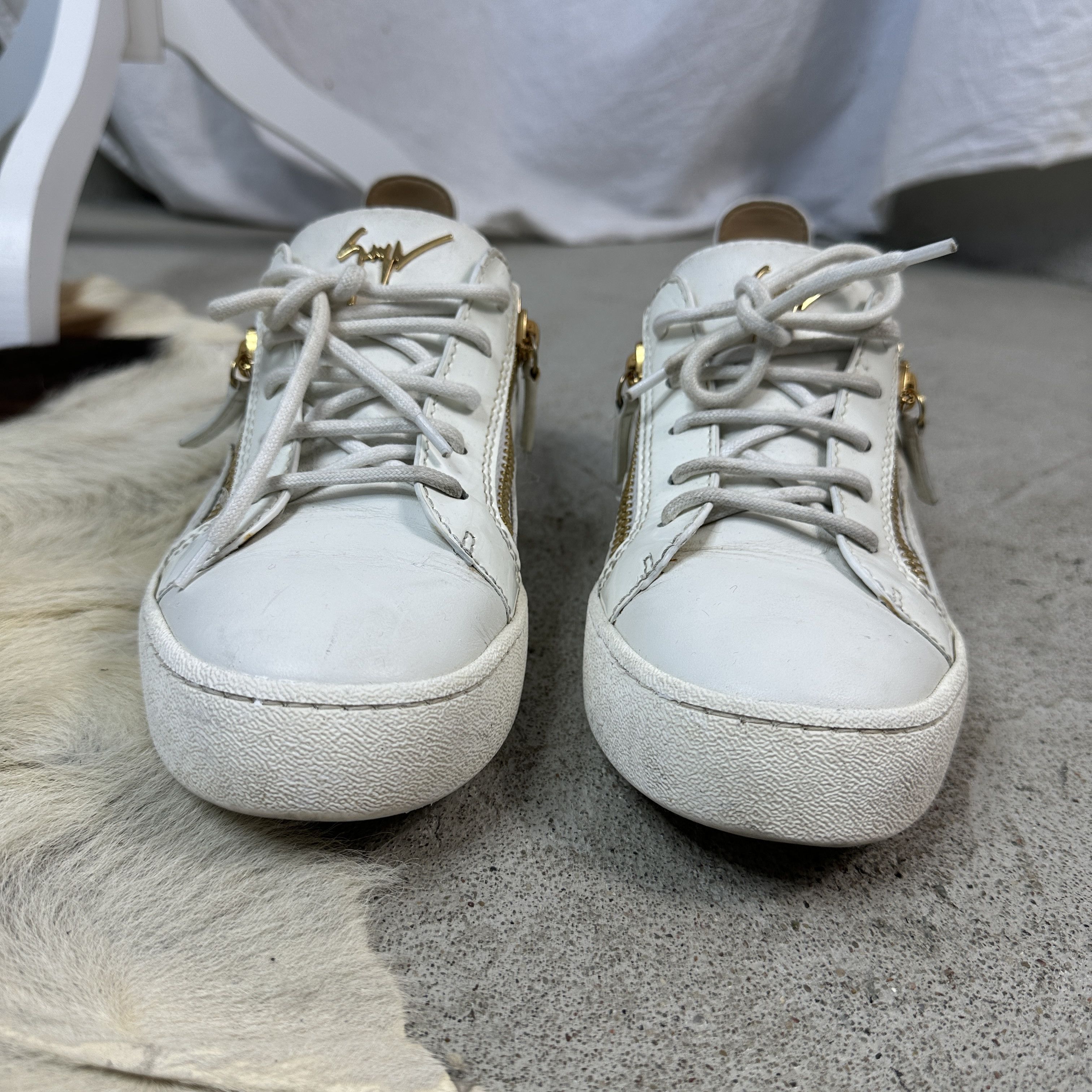 Giuseppe Zanotti × Vintage Giuseppe Zanotti Sneakers Size US 8 / IT 38 - 8 Thumbnail