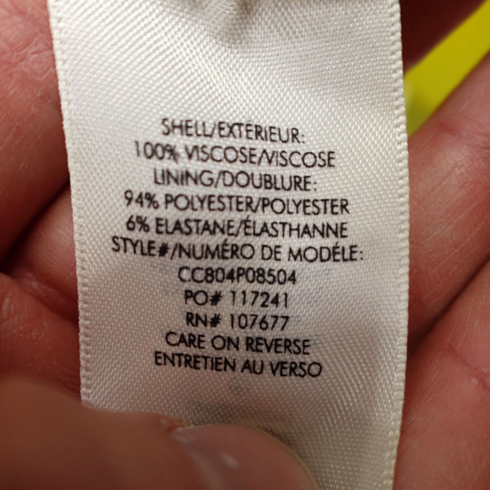 Alice + Olivia Alice + Olivia Dress Womens 6 Yellow Floral Ruffle Fit & Flare Short Sundress Size 28" / US 6 / IT 42 - 5 Thumbnail