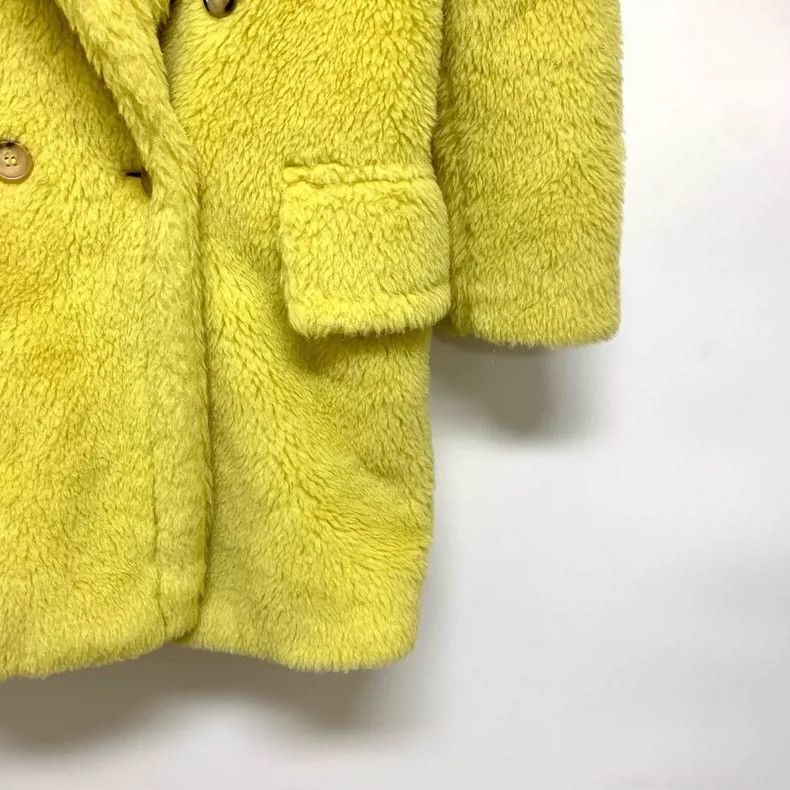 Other Max Mara Lemon yellow teddy coat Size S / US 4 / IT 40 - 6 Thumbnail
