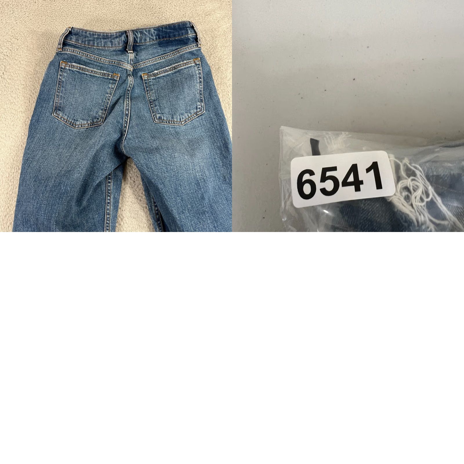 Abercrombie & Fitch VINTAGE Abercrombie & Fitch Curve Love Mom High Rise Jeans Womens Size 4 Blue Distressed Denim Size 27" / US 4 / IT 40 - 8 Thumbnail