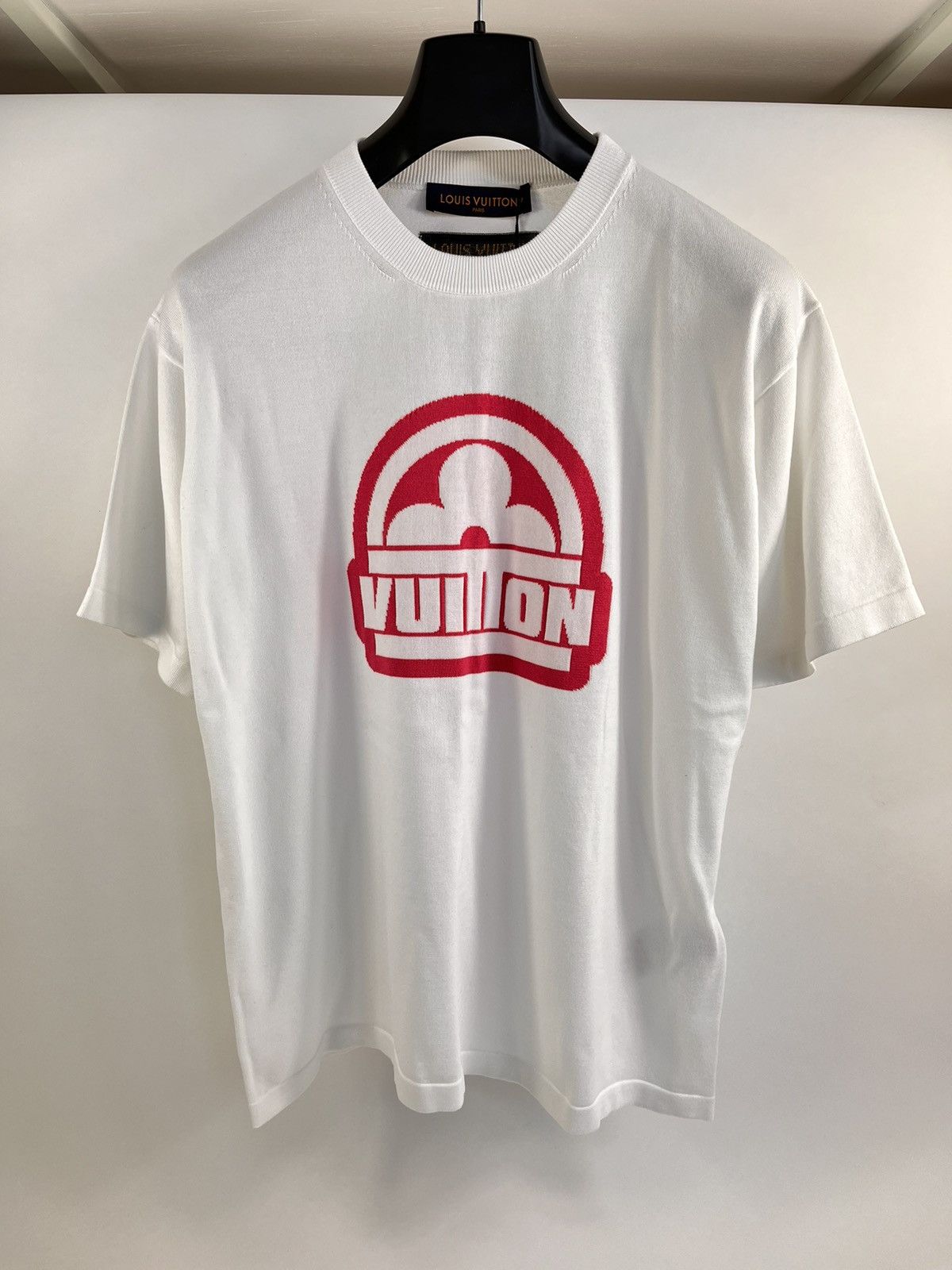 Louis Vuitton PINK LOGO T-SHIRT Size US L / EU 52-54 / 3 - 1 Thumbnail