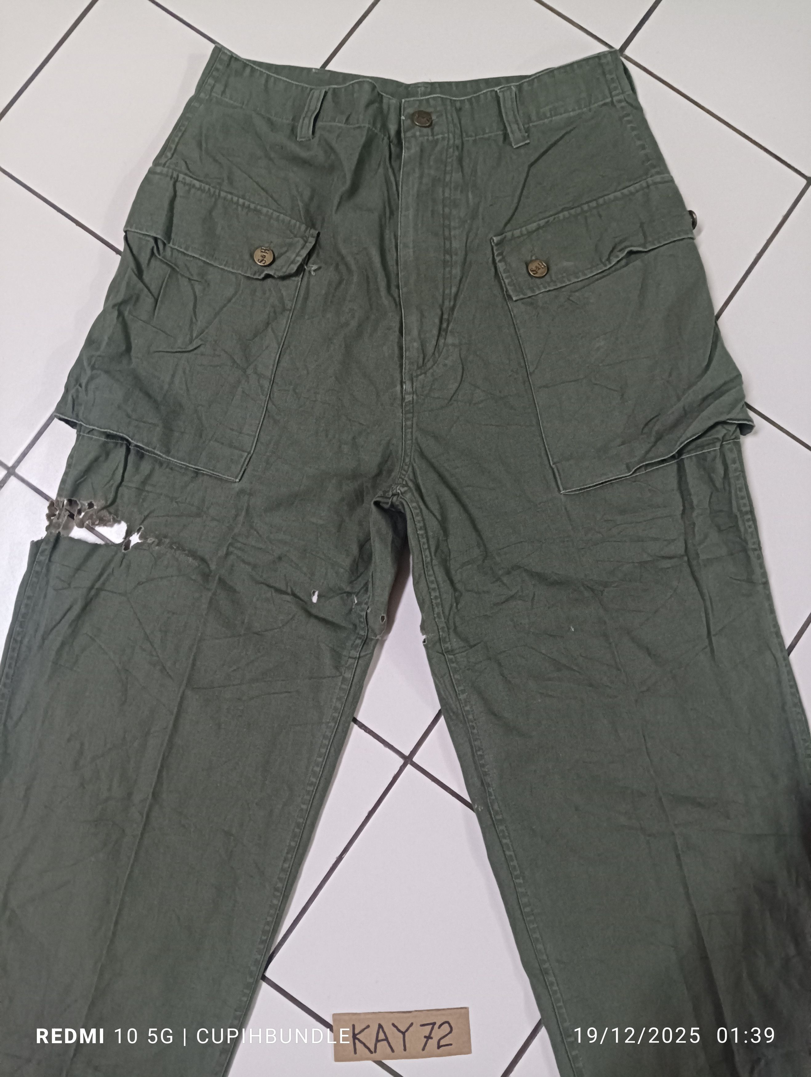 Japanese Brand MILPUCCI MONKEY PANTS Size US 30 / EU 46 - 2 Thumbnail