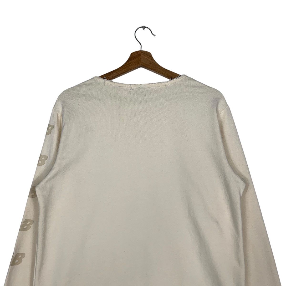 New Balance NEW BALANCE Sleeve Logo Sweatshirt #1653-C65 Size US M / EU 48-50 / 2 - 8 Thumbnail