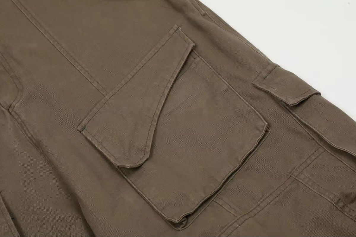 Designer × Vintage Vintage Zipper Leg Cargo Heavy Pants Trousers Size US 31 - 10 Thumbnail