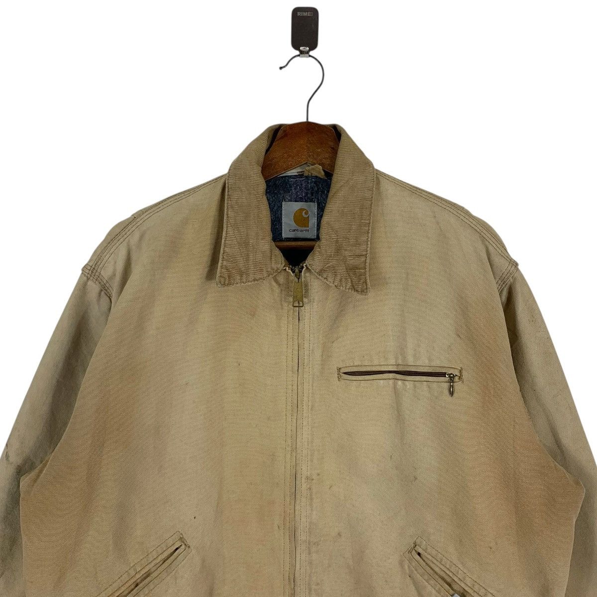 Carhartt VINTAGE CARHARTT DETROIT WORKER DENIM BOMBER JACKET Size US M / EU 48-50 / 2 - 5 Thumbnail