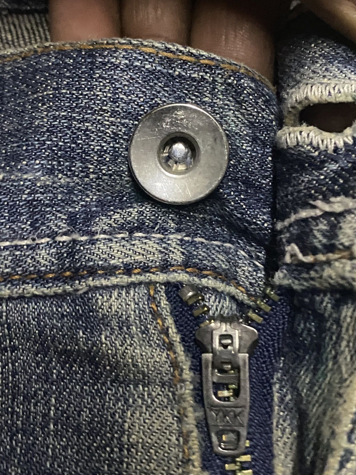 Japanese Brand Vintage Japanese Brand Male.co Mud wash Distressed Jeans Size US 32 / EU 48 - 13 Thumbnail