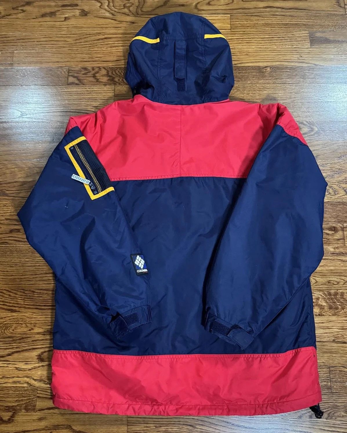 Columbia Vintage Columbia Sport Pullover Navy / Red Jacket (Size L) Size US L / EU 52-54 / 3 - 4 Thumbnail