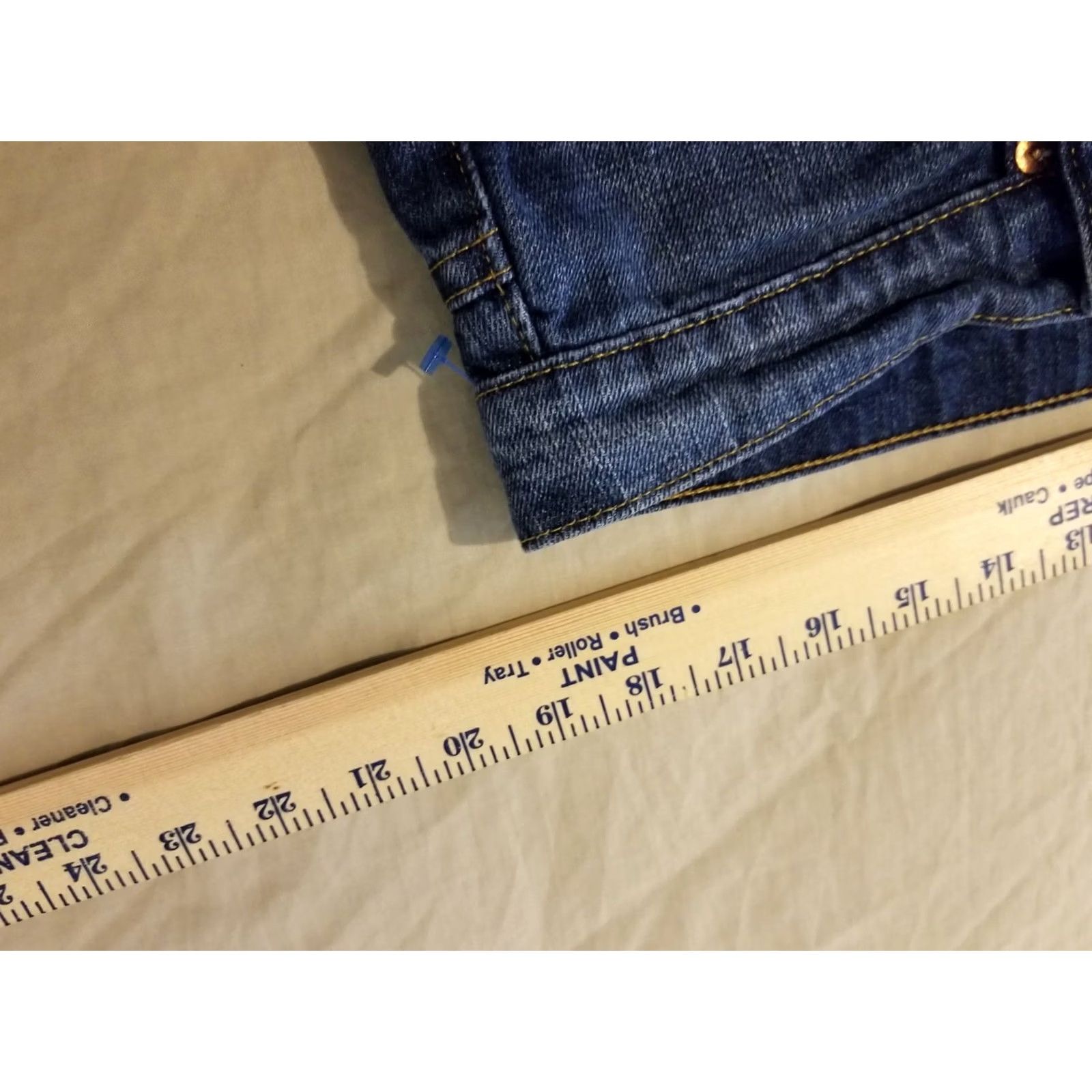 Polo Ralph Lauren Polo Ralph Lauren Shorts Womens 12 Blue Denim Jean Size 34" / US 12 / IT 48 - 5 Thumbnail