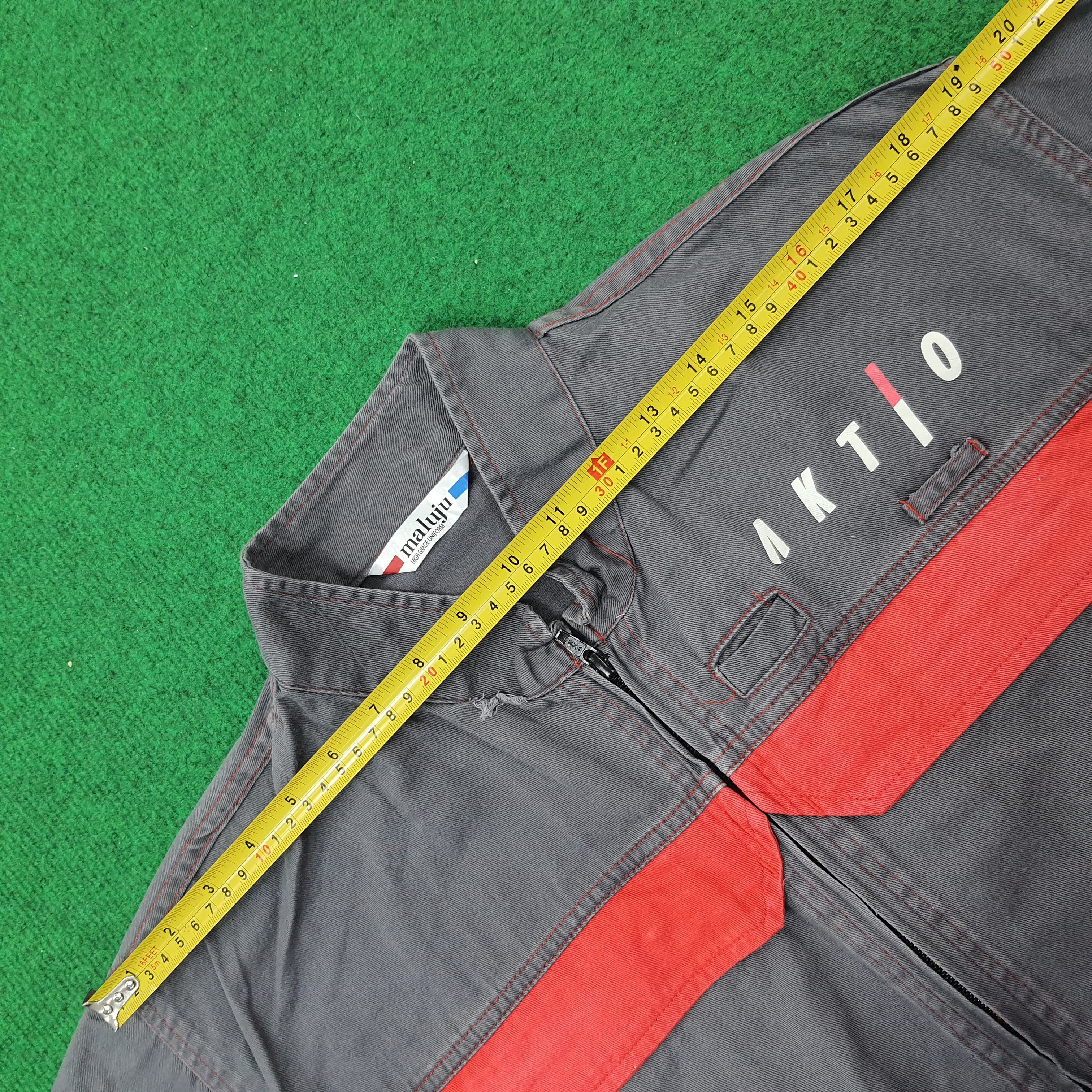 Japanese Brand × Vintage Vintage AKTIO Japanese Workwear Brand Coverall C215N4 Size US M / EU 48-50 / 2 - 10 Thumbnail