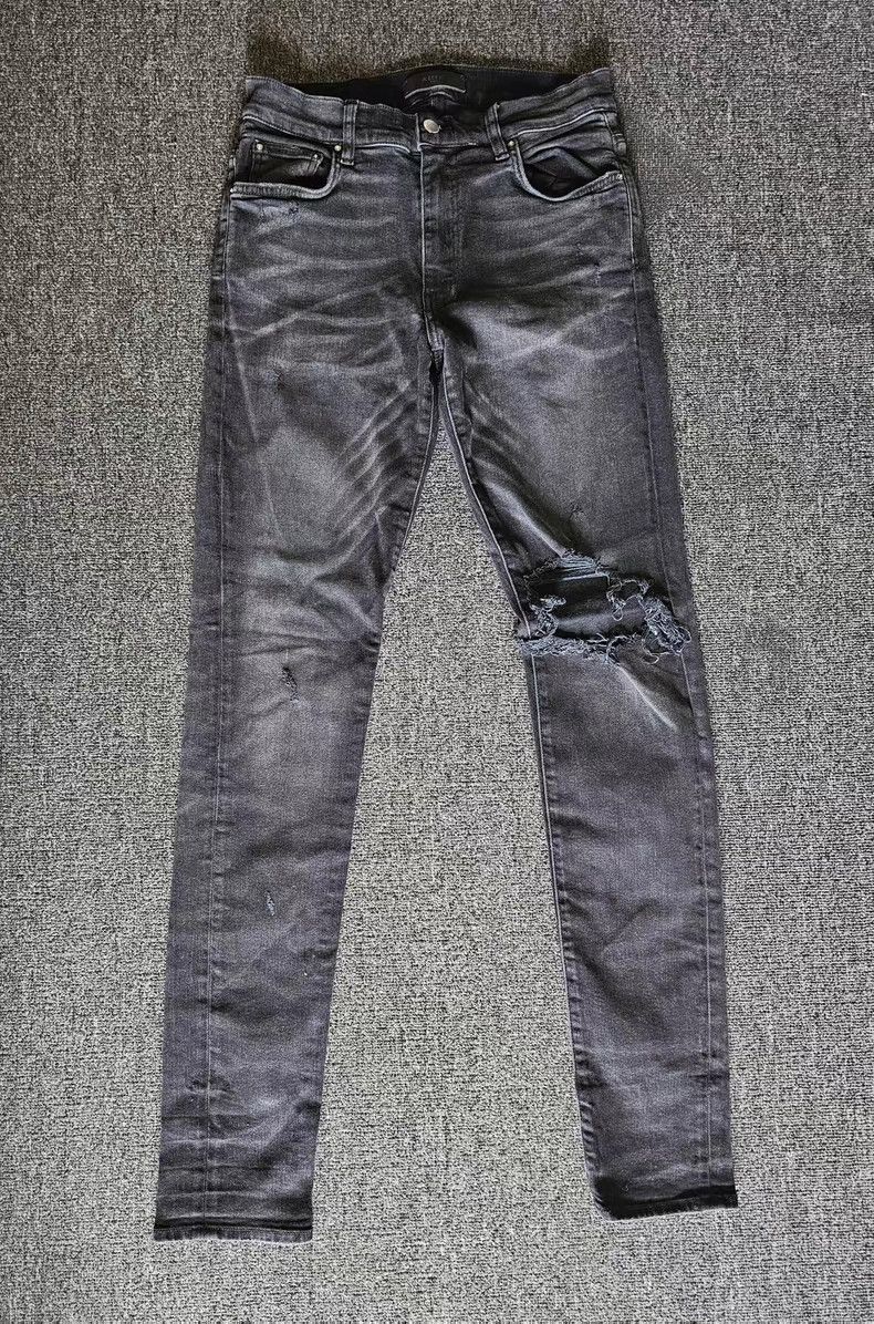 Amiri Amiri Distressed Jeans Size US 31 - 1 Thumbnail