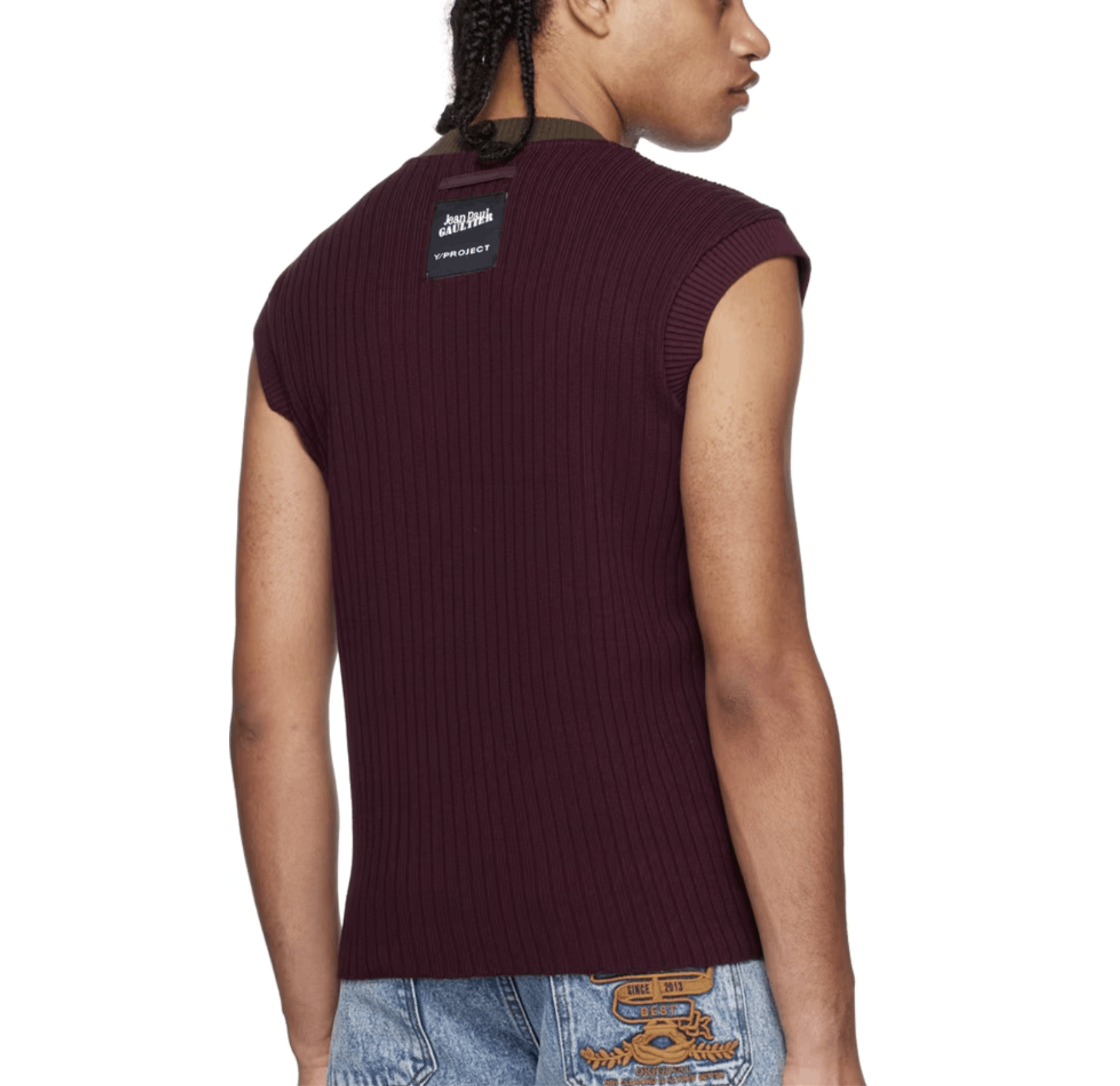 Jean Paul Gaultier × Y/Project Y/Project x Jean Paul Gaultier Trompe L'oeil Tank Top Size US L / EU 52-54 / 3 - 6 Thumbnail