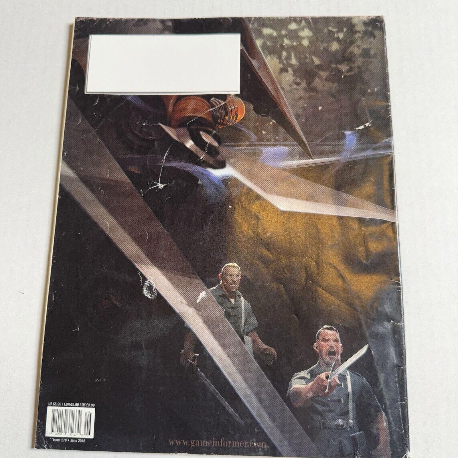 Designer Game Informer Issue #278 JUN 2016 DISHONORED 2 VG Cover 2 Size ONE SIZE - 4 Thumbnail