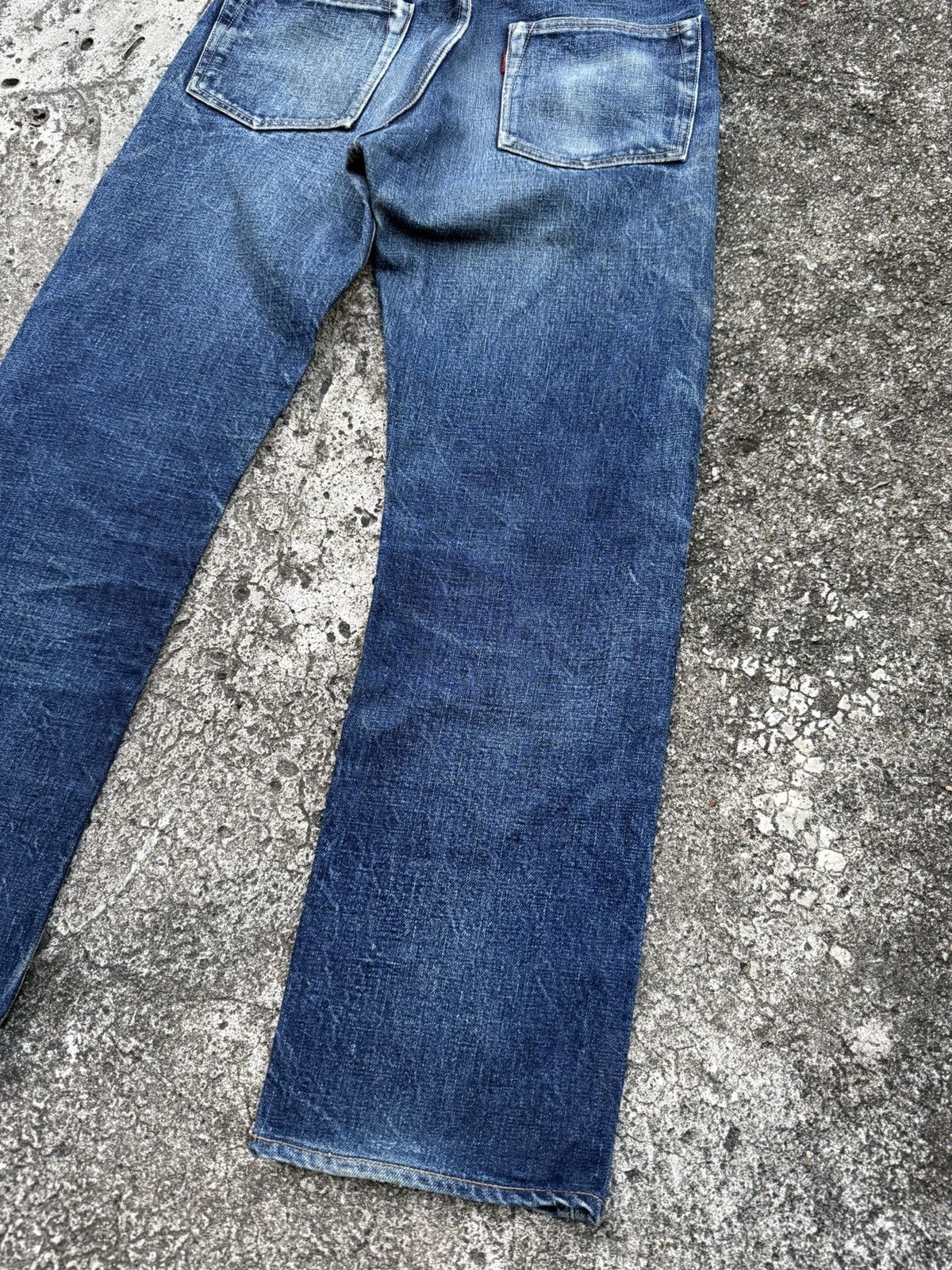 Denime Denime Made In Japan Redline Selvedge Clawmark Denim Jeans Size US 27 - 18 Thumbnail