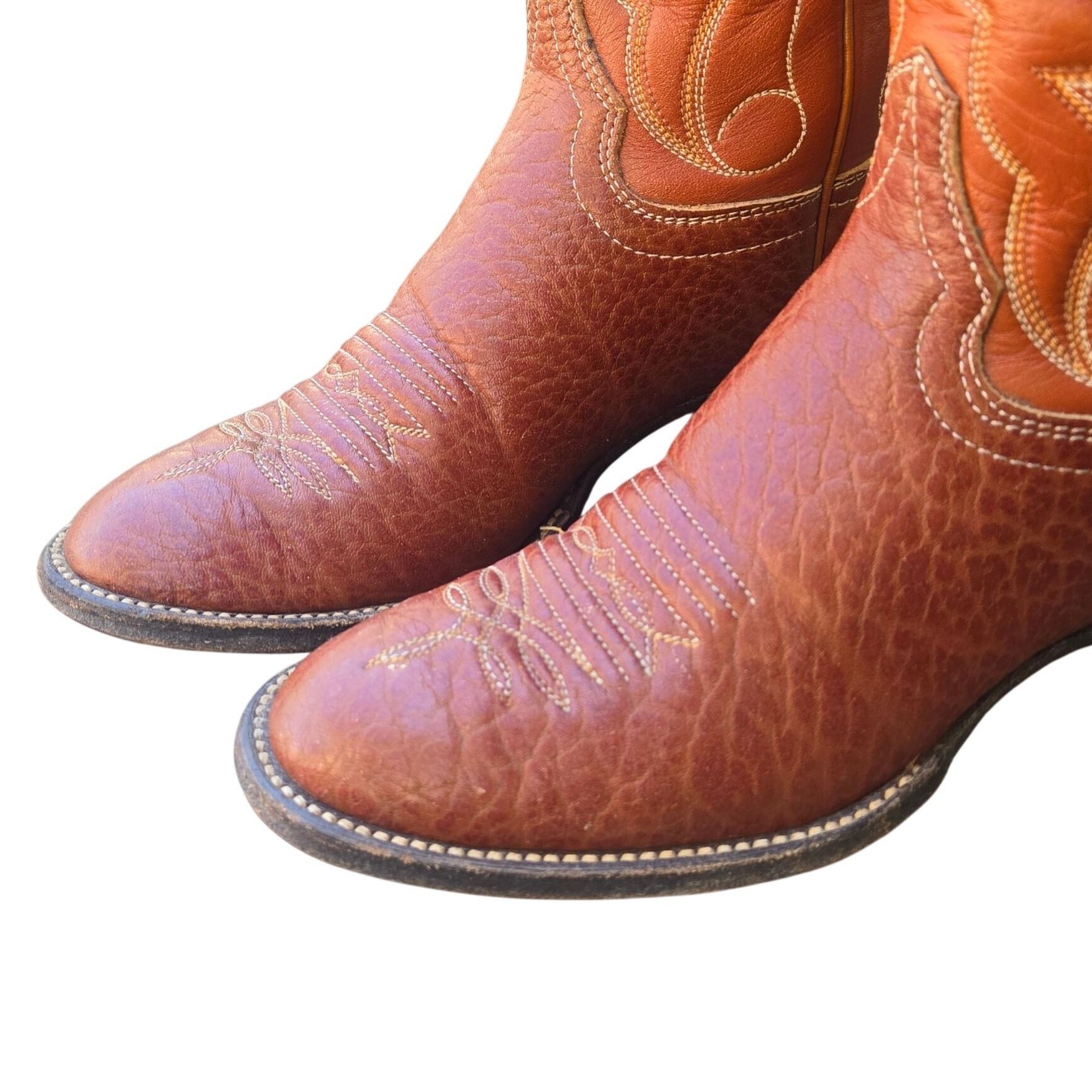 Other Hondo Cowboy Boots Vintage Western Wear Womens 5.5 B Country Size US 5.5 / IT 35.5 - 10 Thumbnail